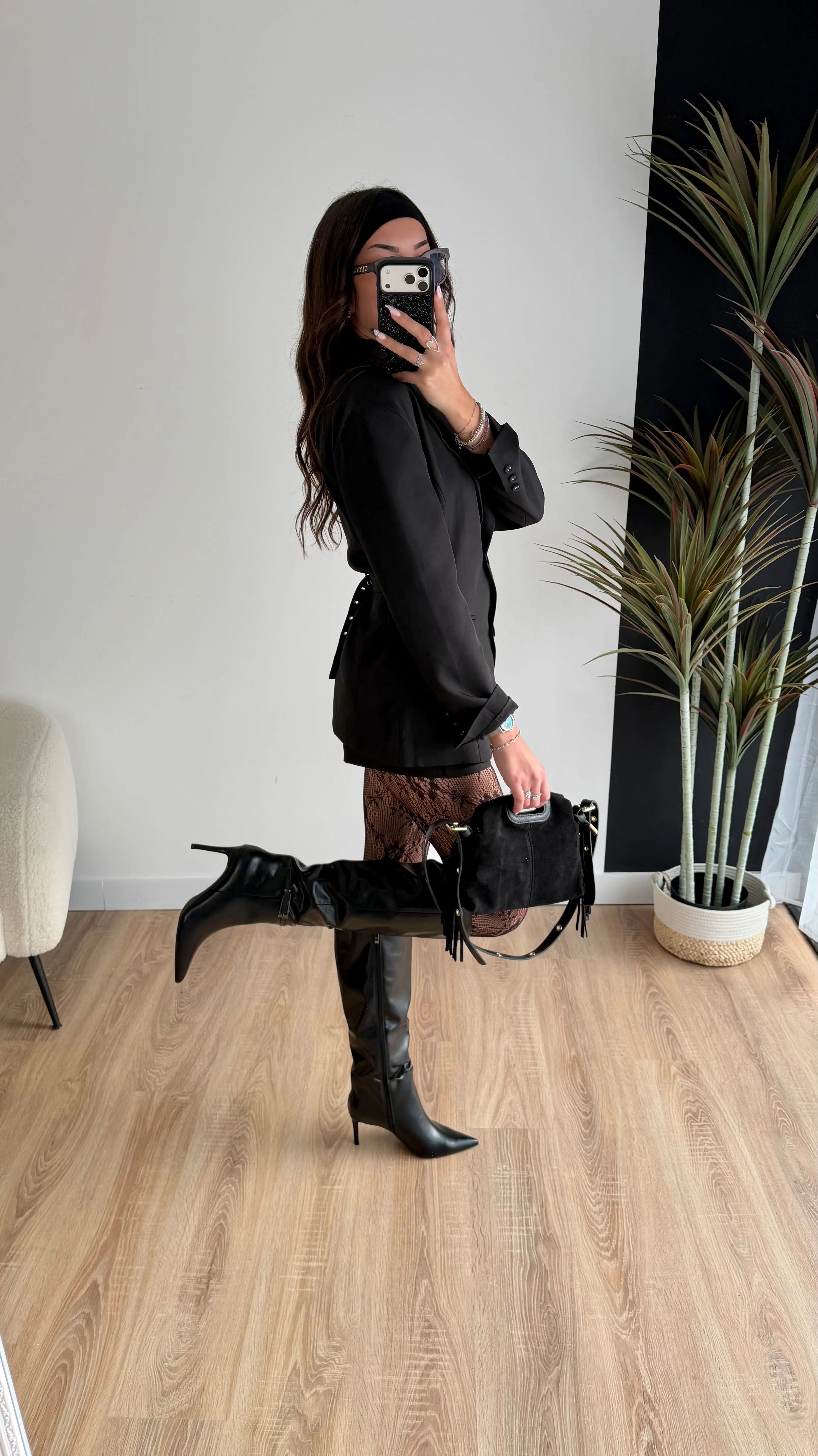 Bottes à talons aiguilles