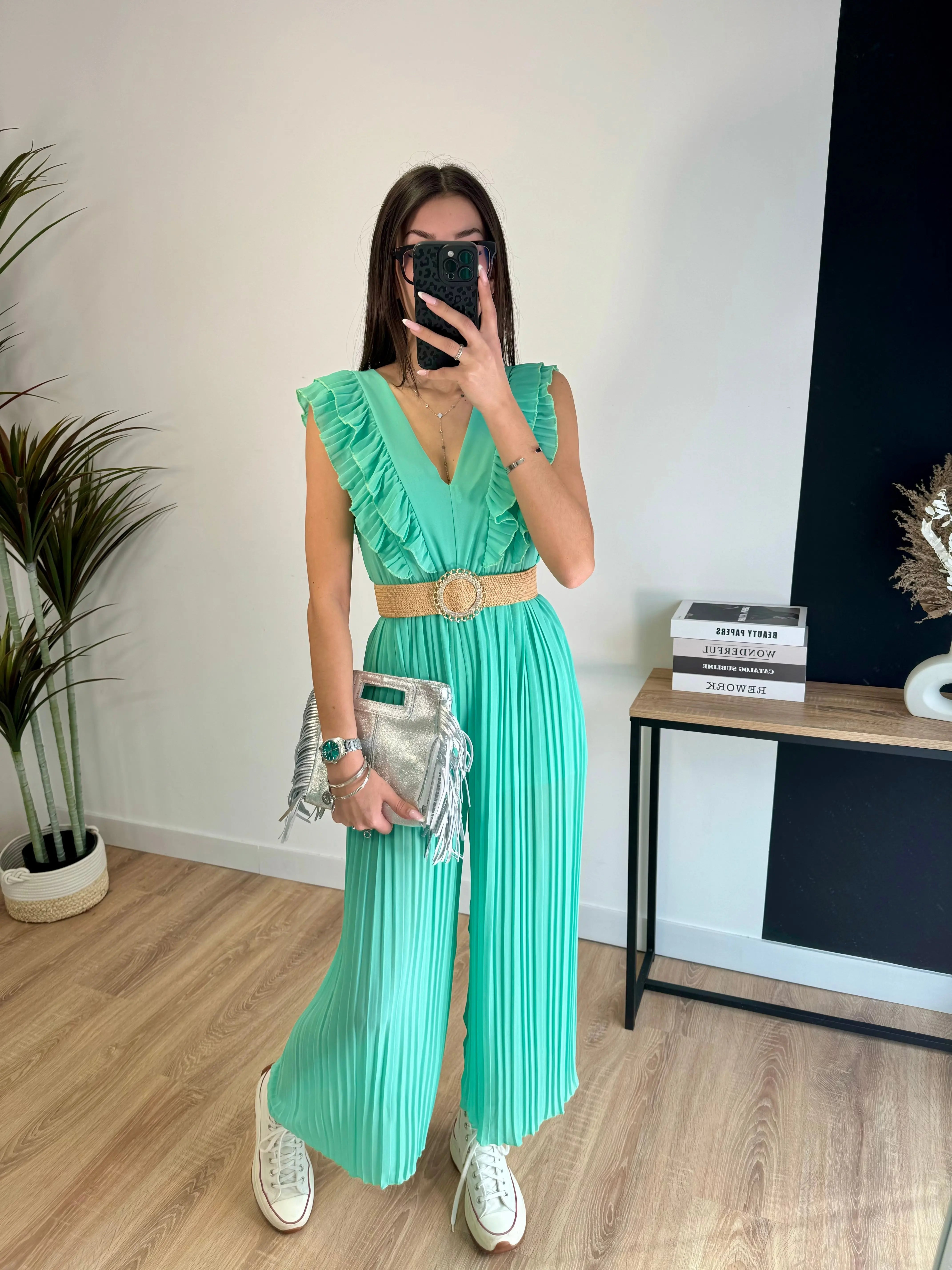 Combinaison plissée Emma