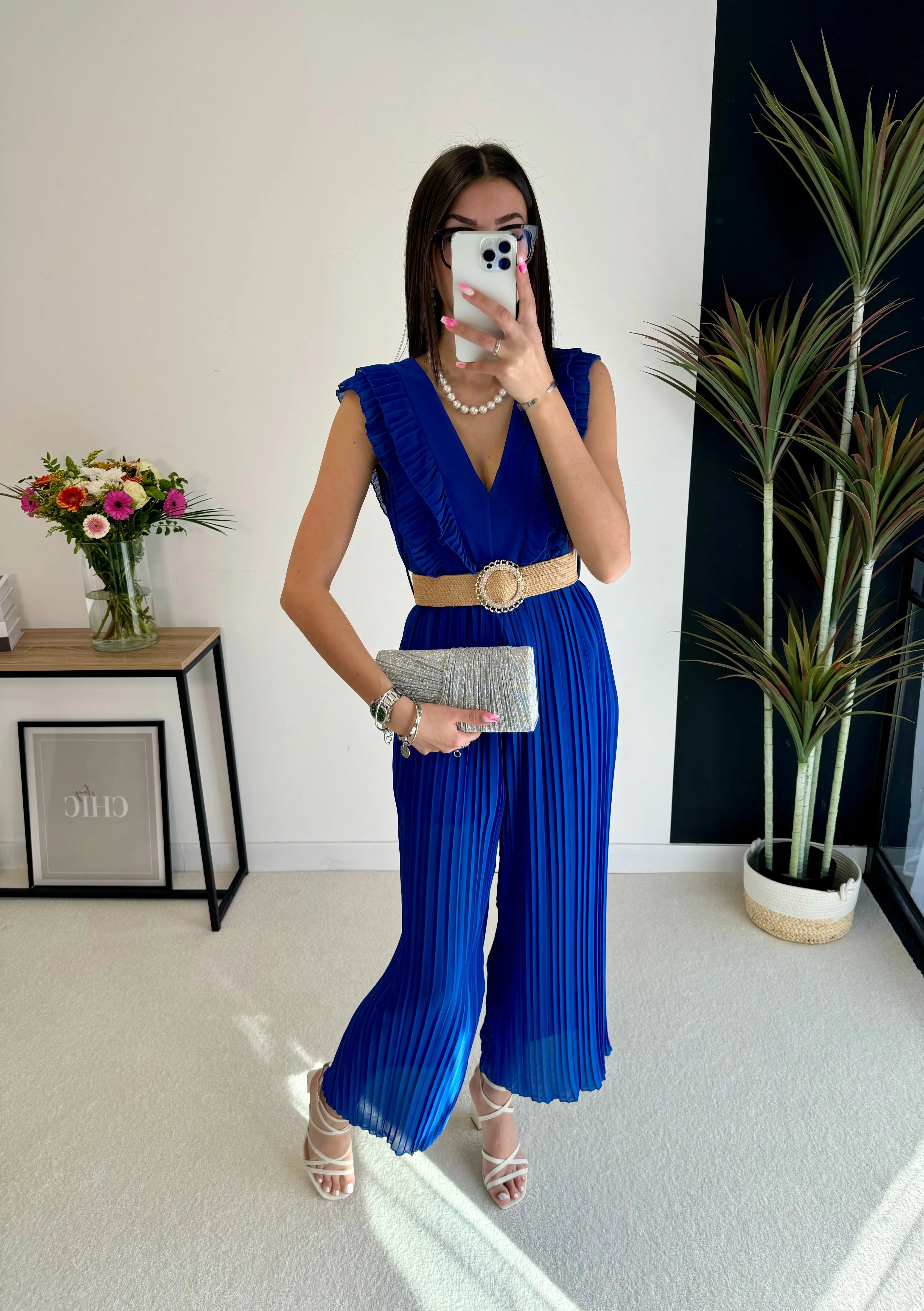 Combinaison plissée Emma