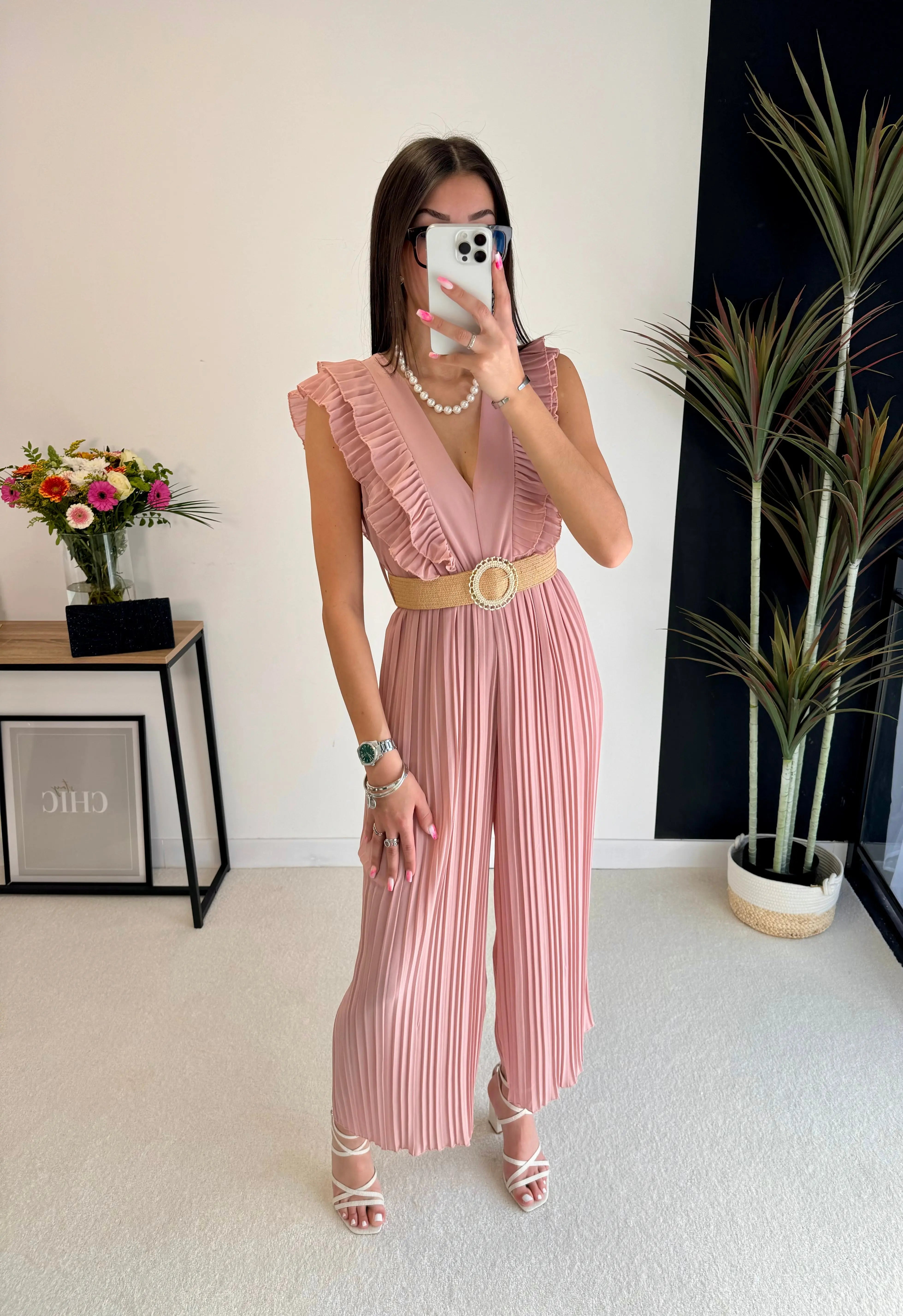 Combinaison plissée Emma