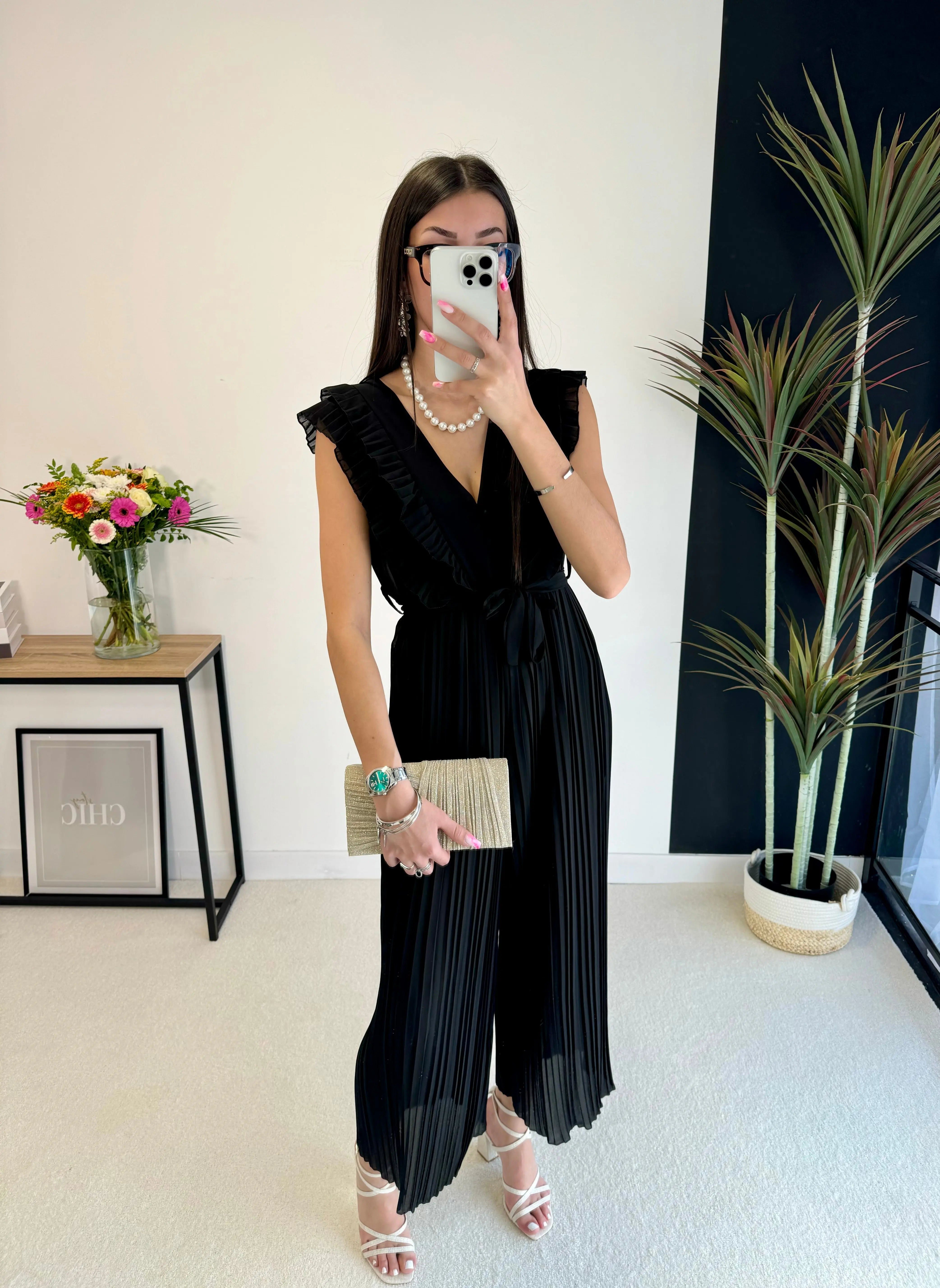 Combinaison plissée Emma