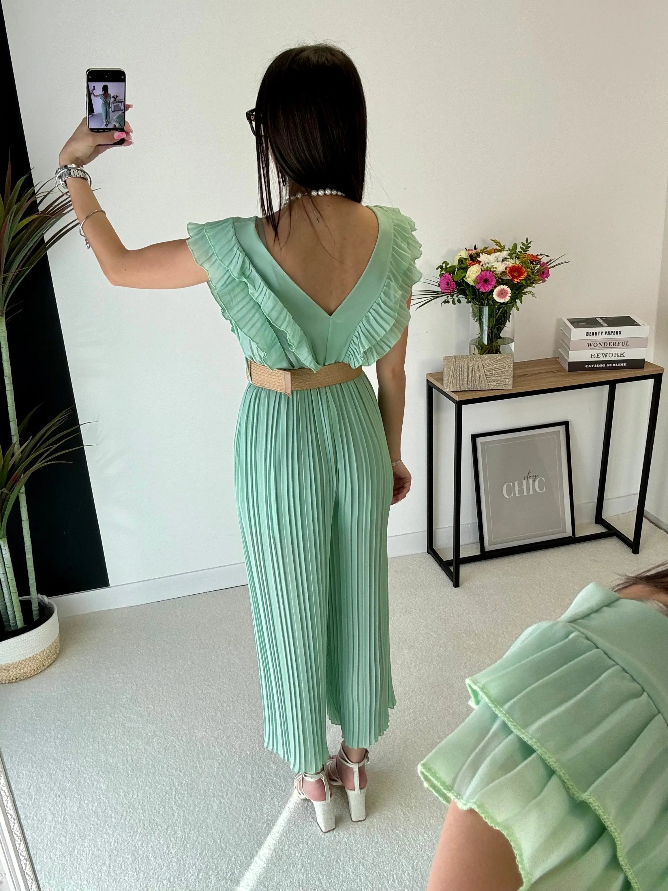 Combinaison plissée Emma