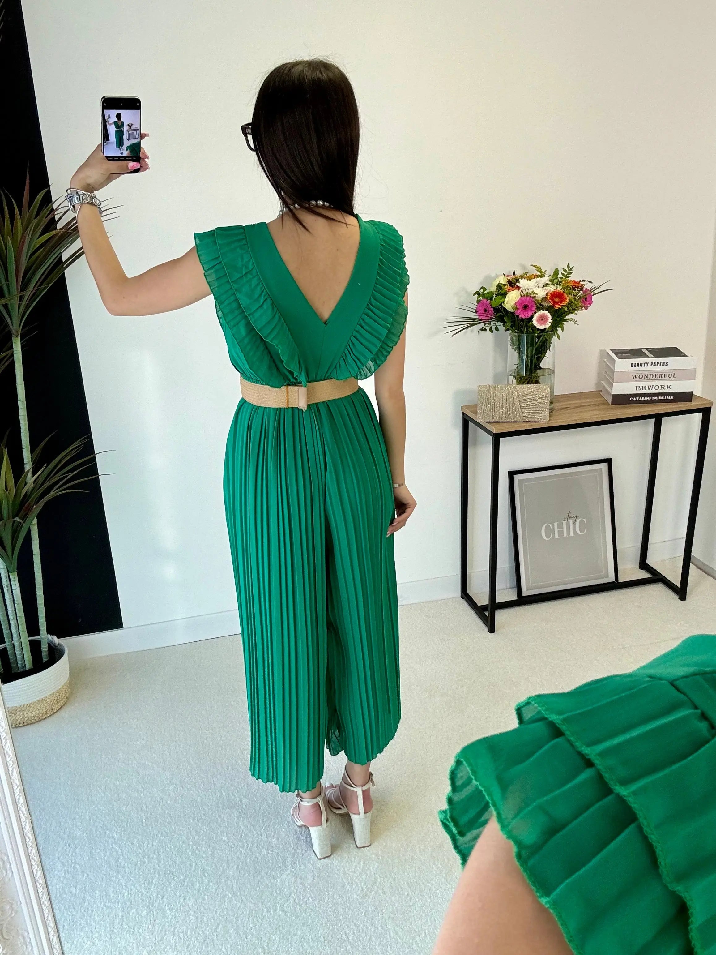 Combinaison plissée Emma