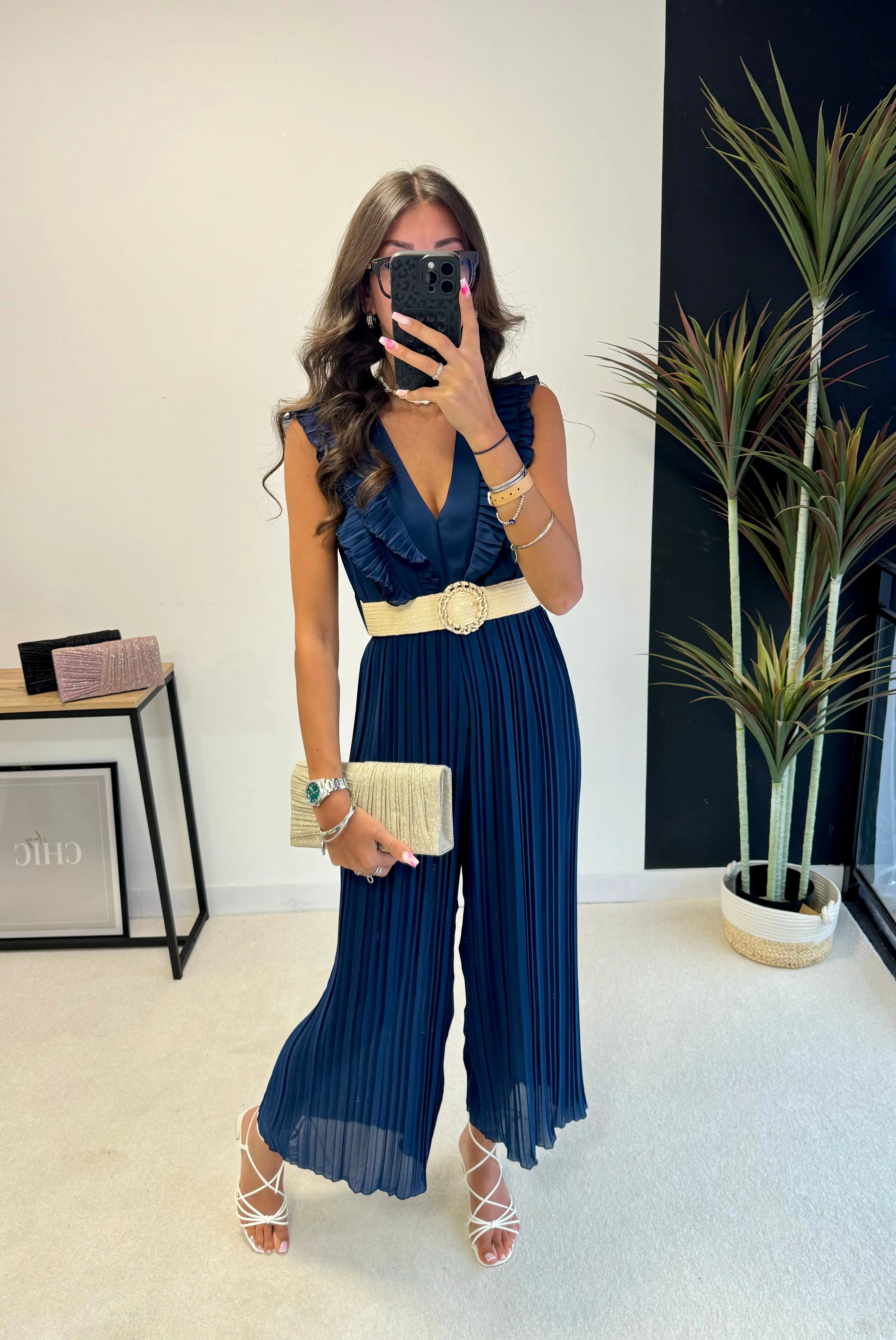 Combinaison plissée Emma