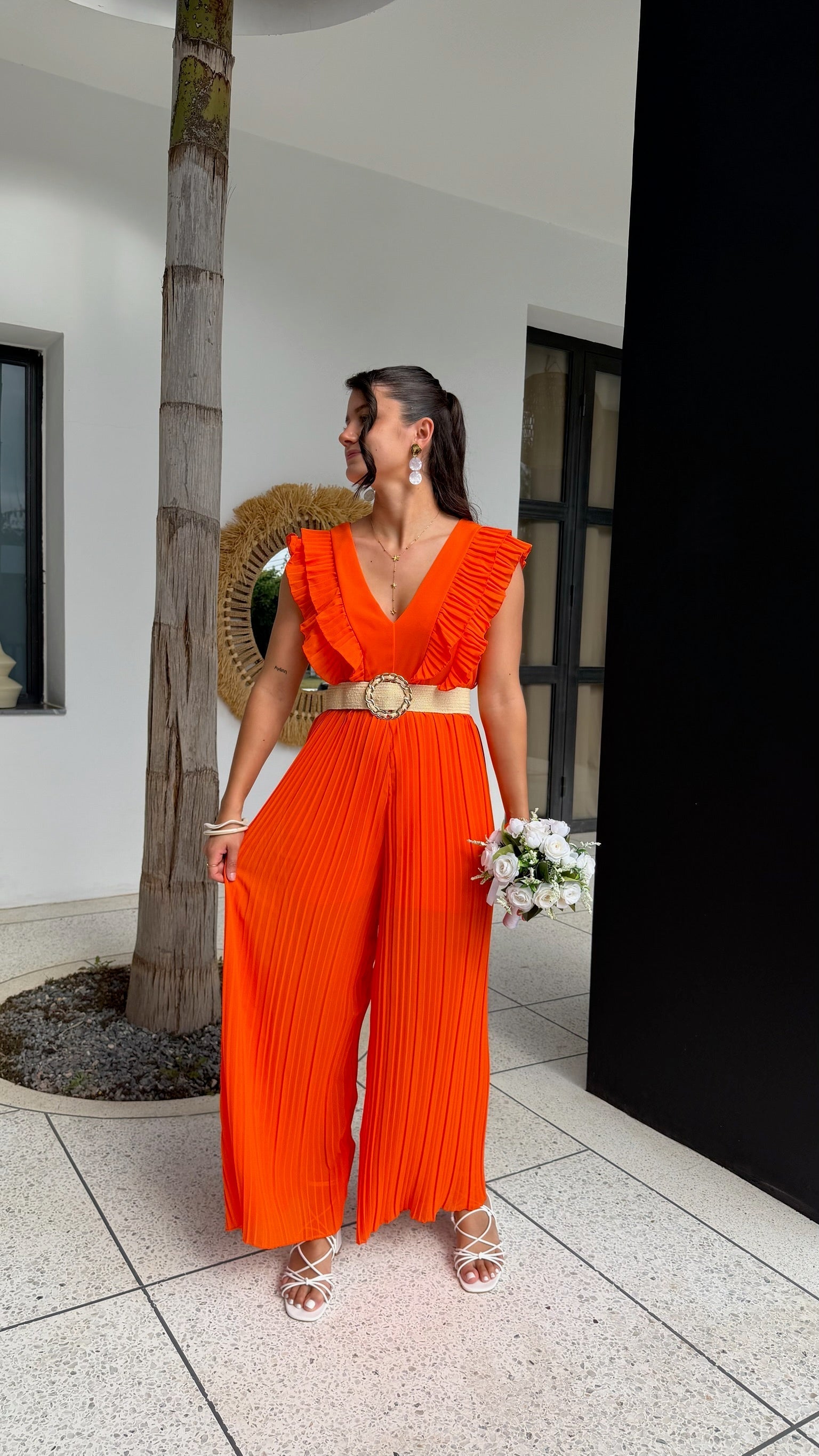 Combinaison plissée Emma