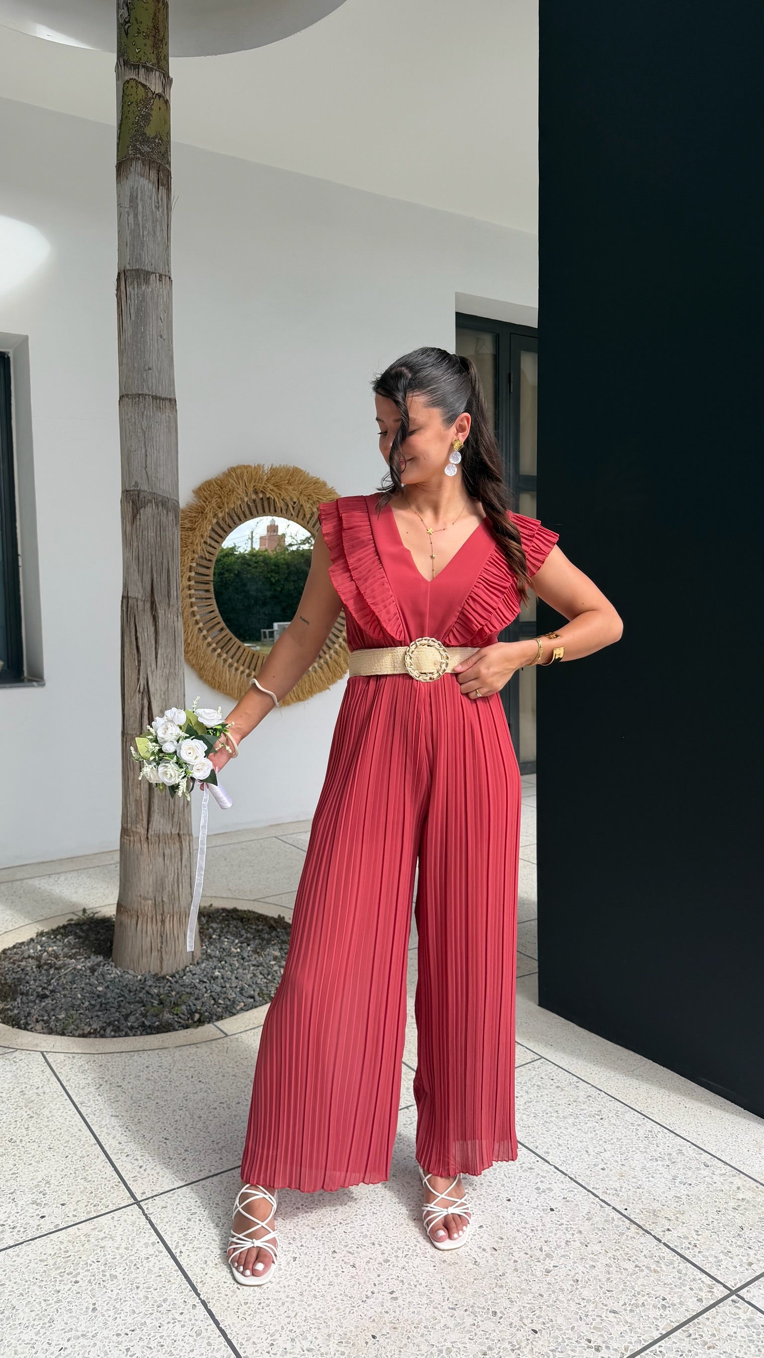 Combinaison plissée Emma