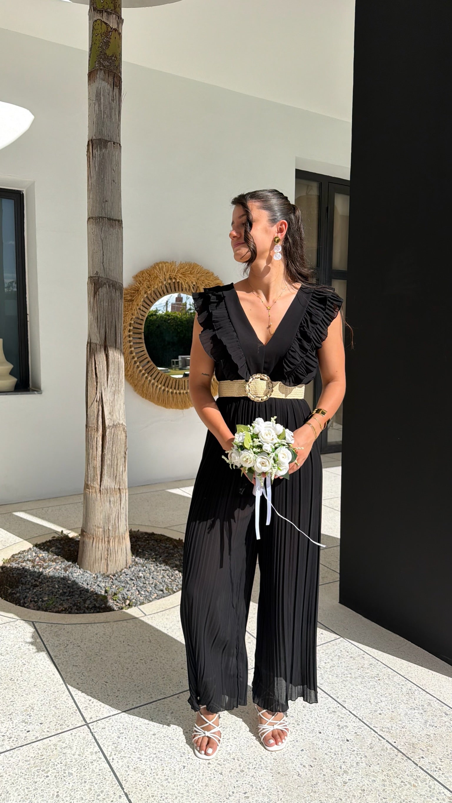 Combinaison plissée Emma