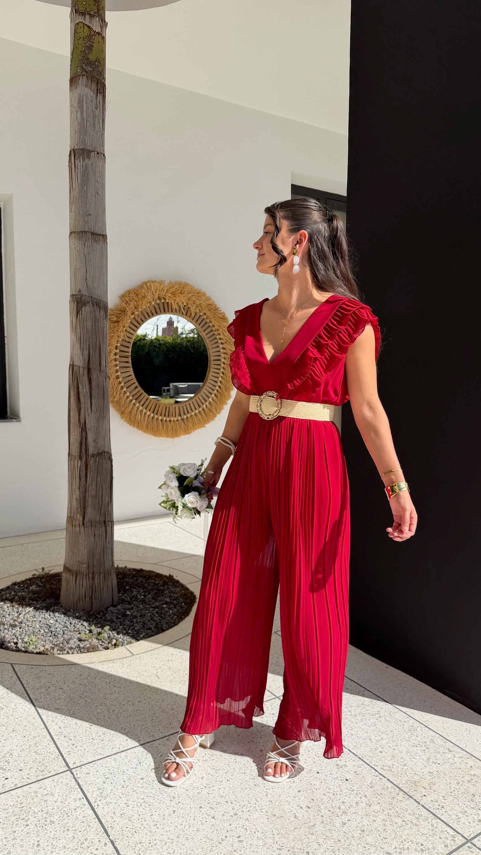 Combinaison plissée Emma