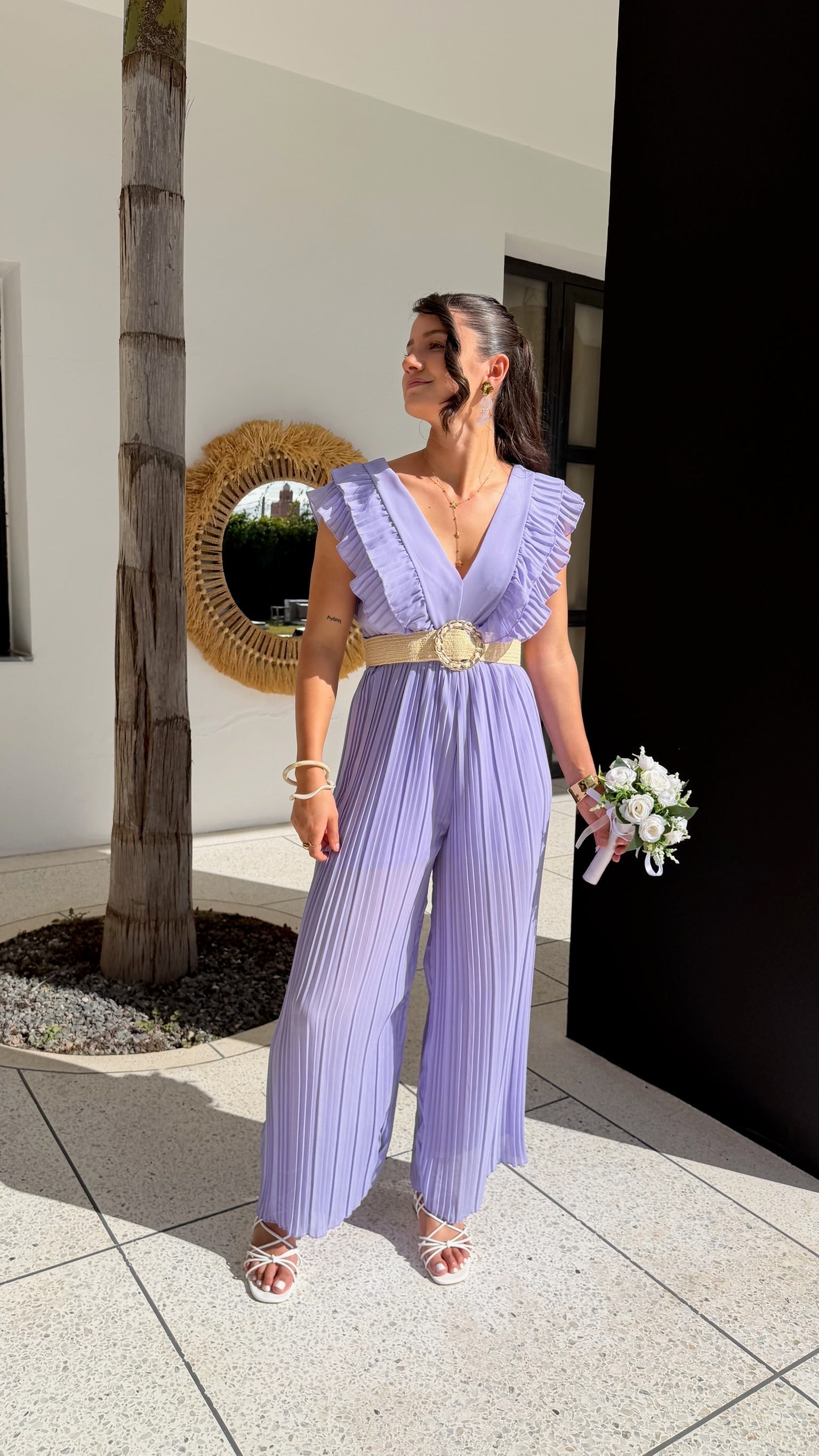 Combinaison plissée Emma