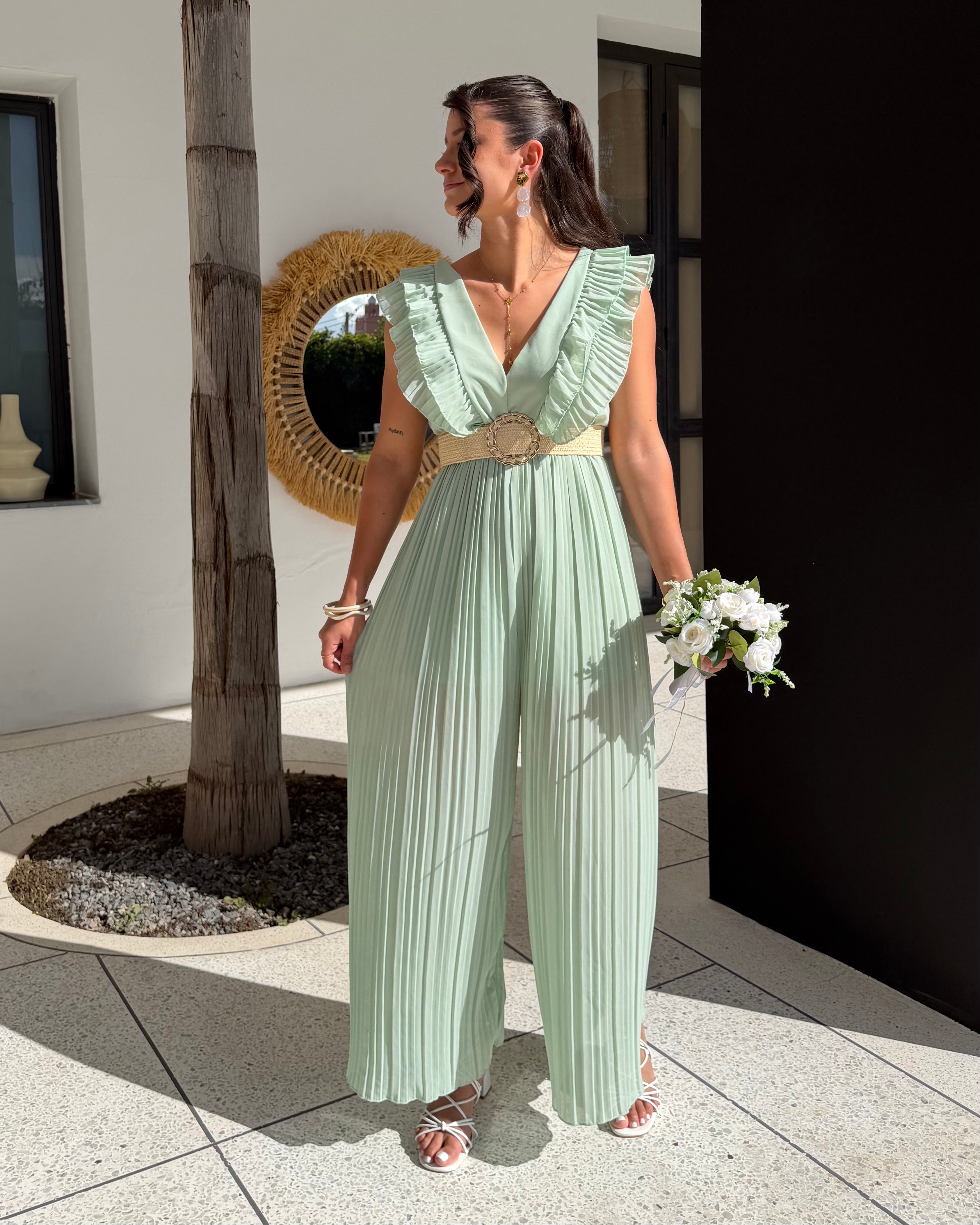 Combinaison plissée Emma