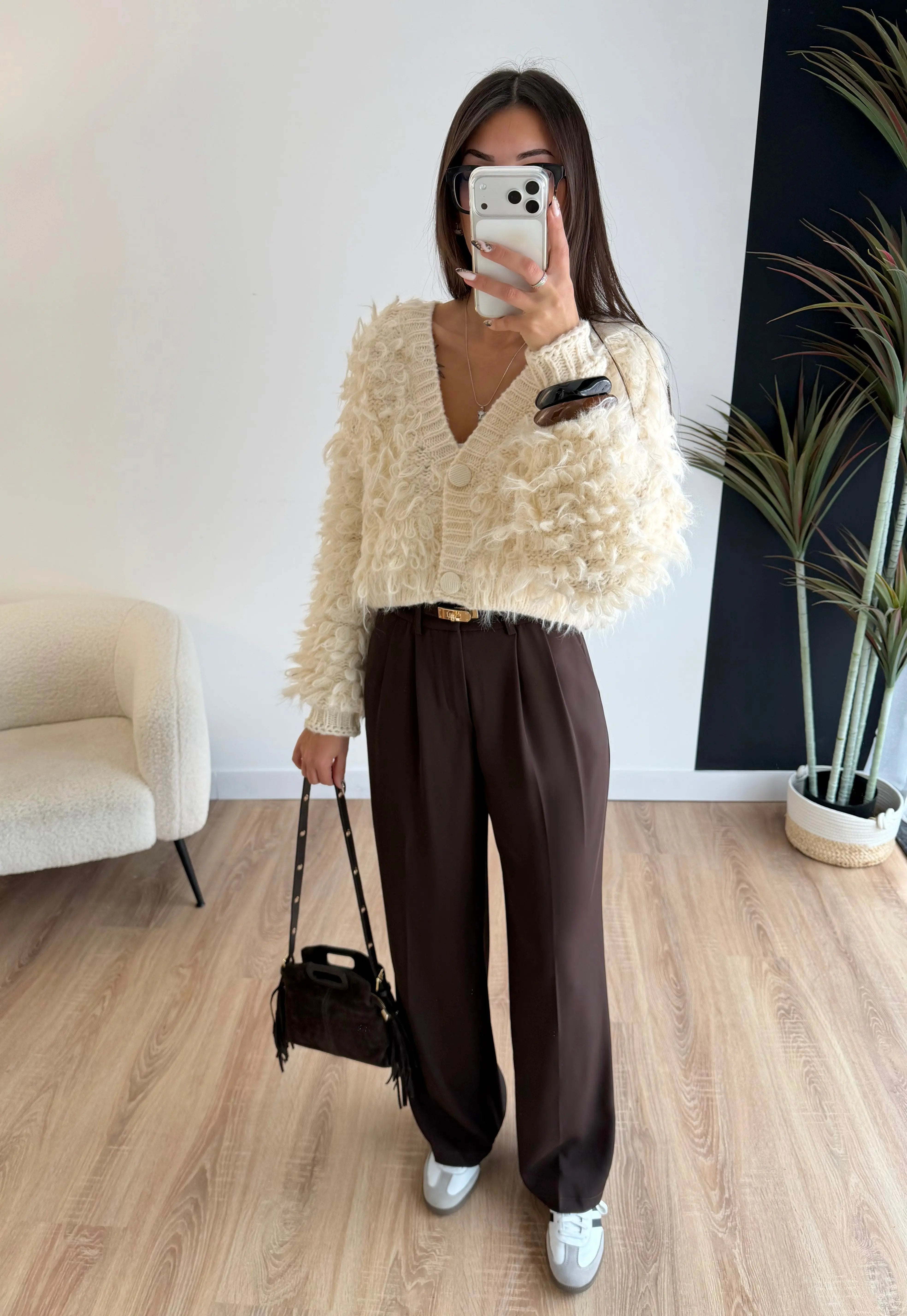 Pantalon fluide Choco