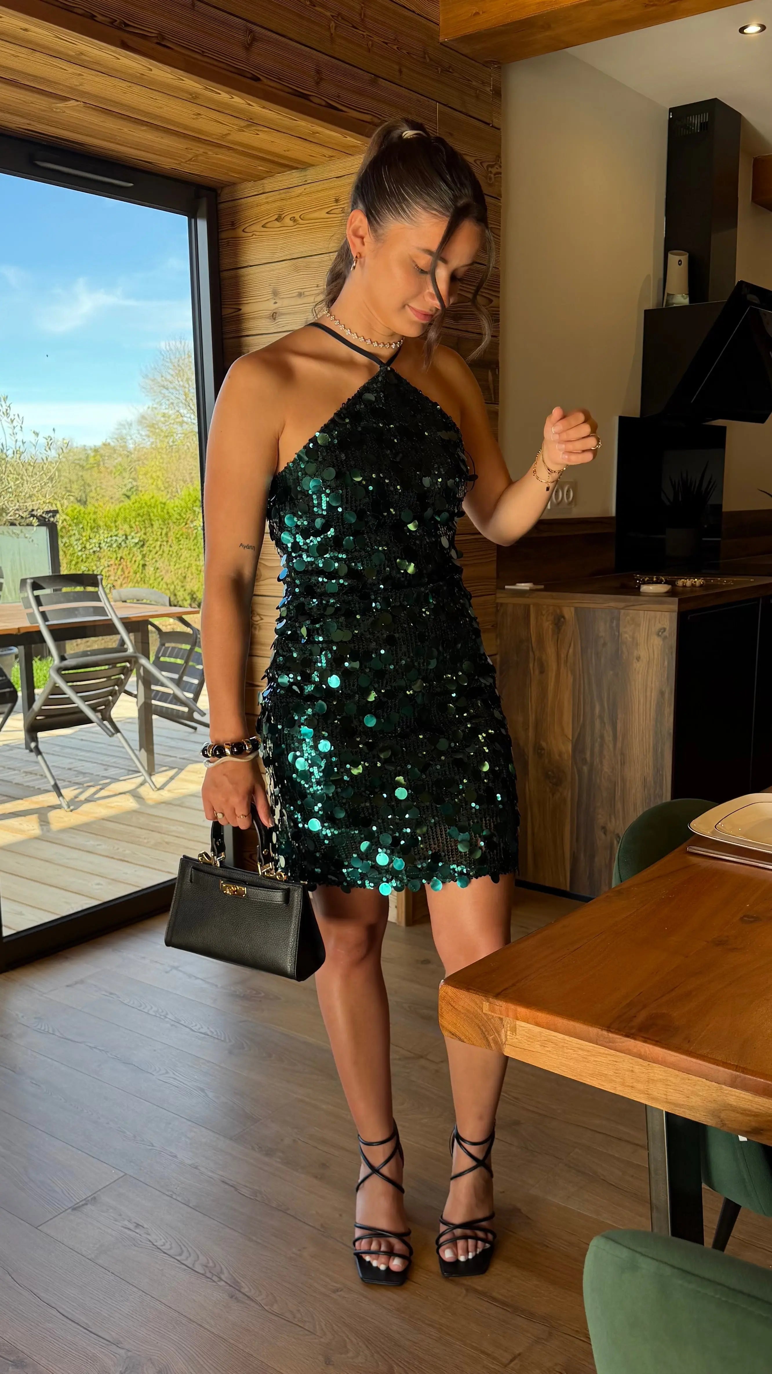 Robe à sequins Zéli