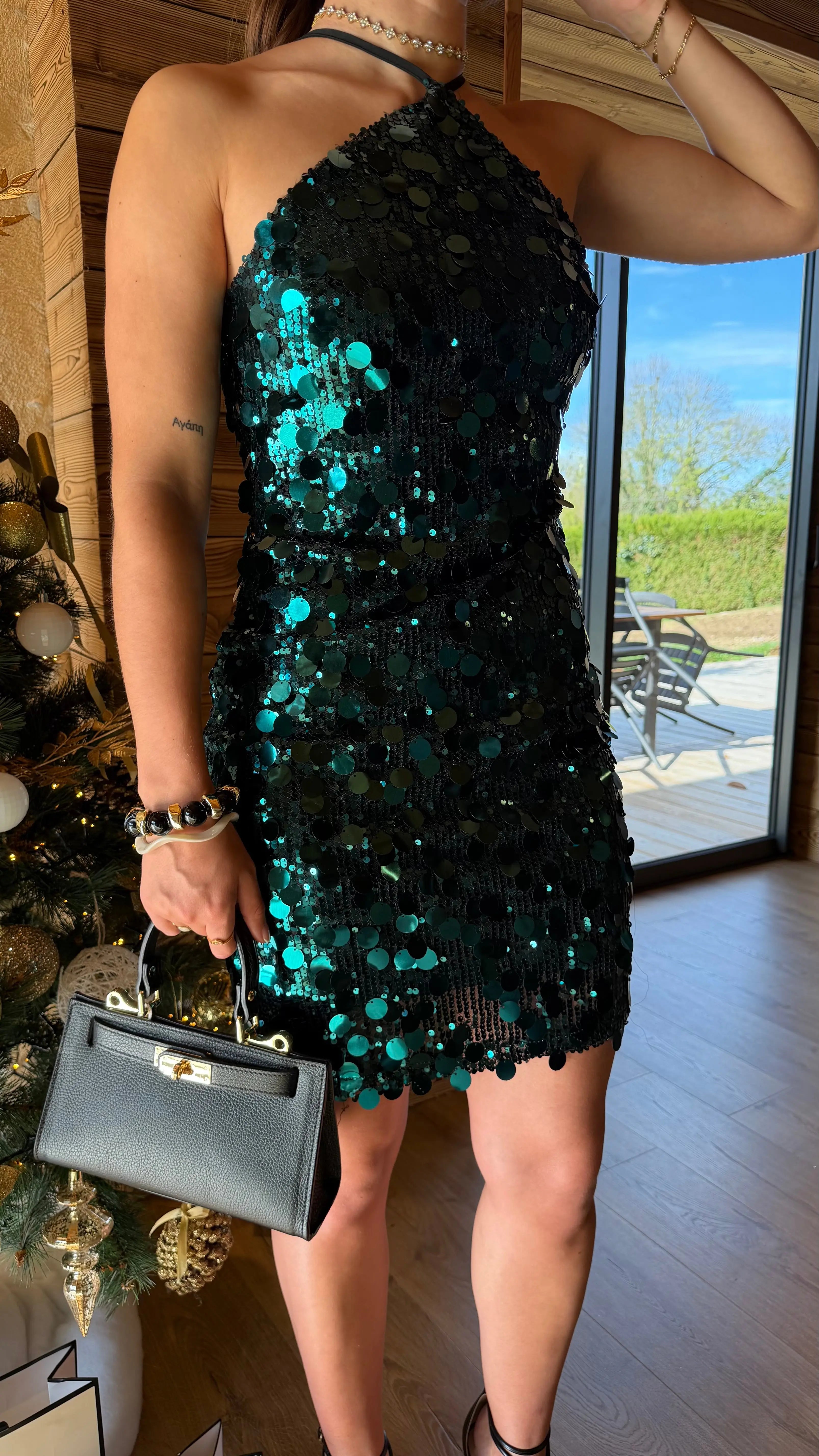 Robe à sequins Zéli