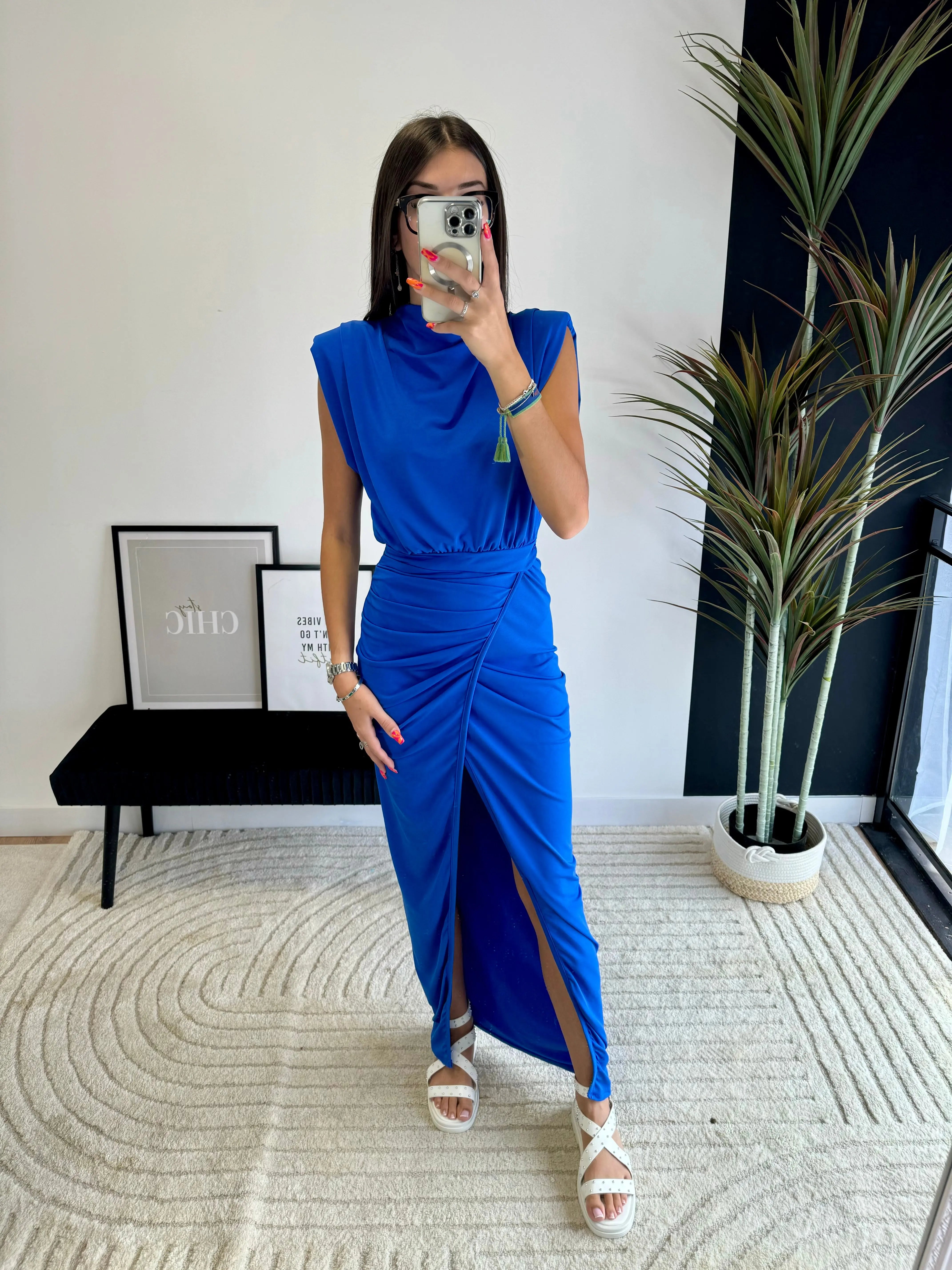 Robe bleu
