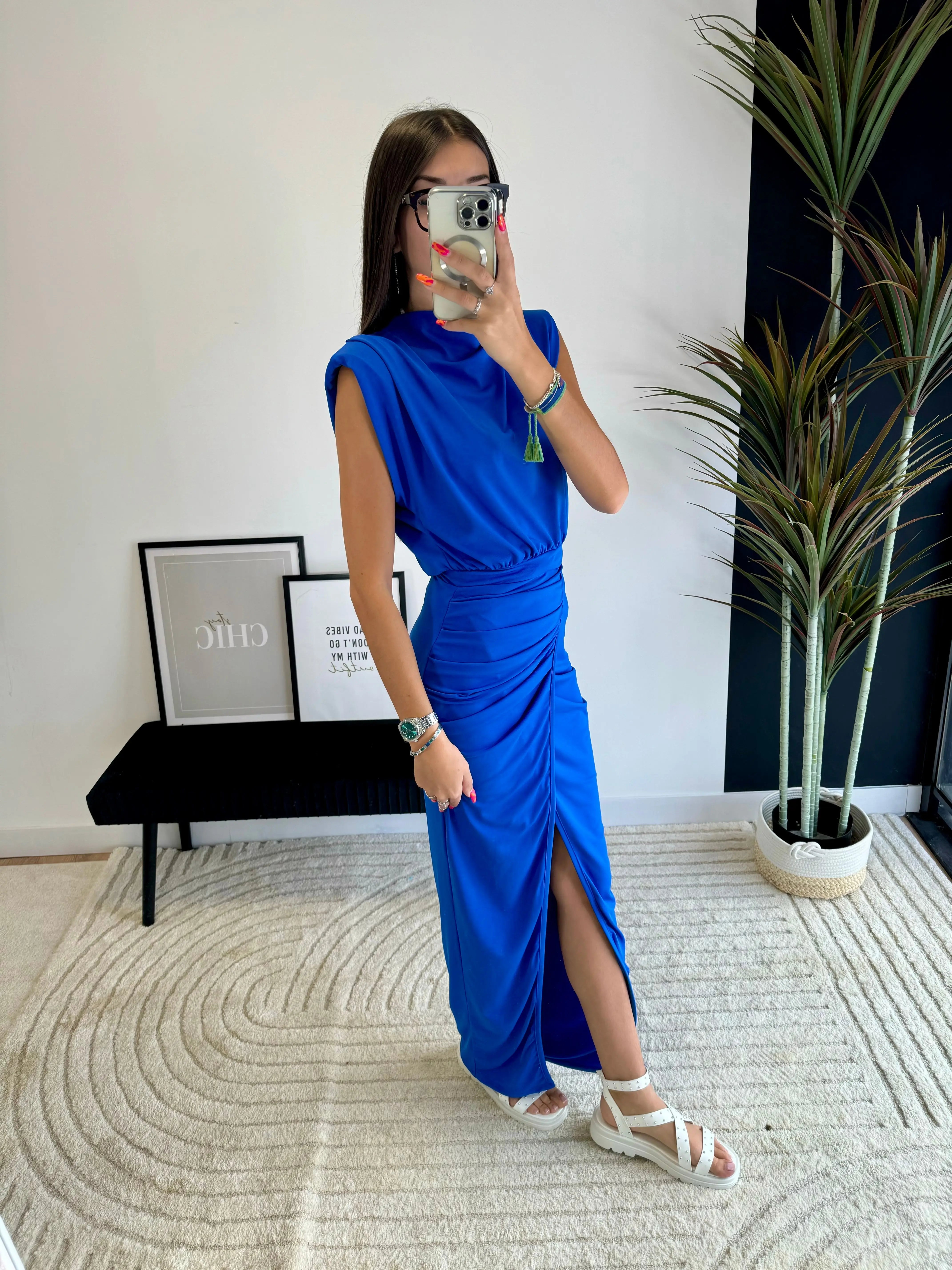 Robe bleu
