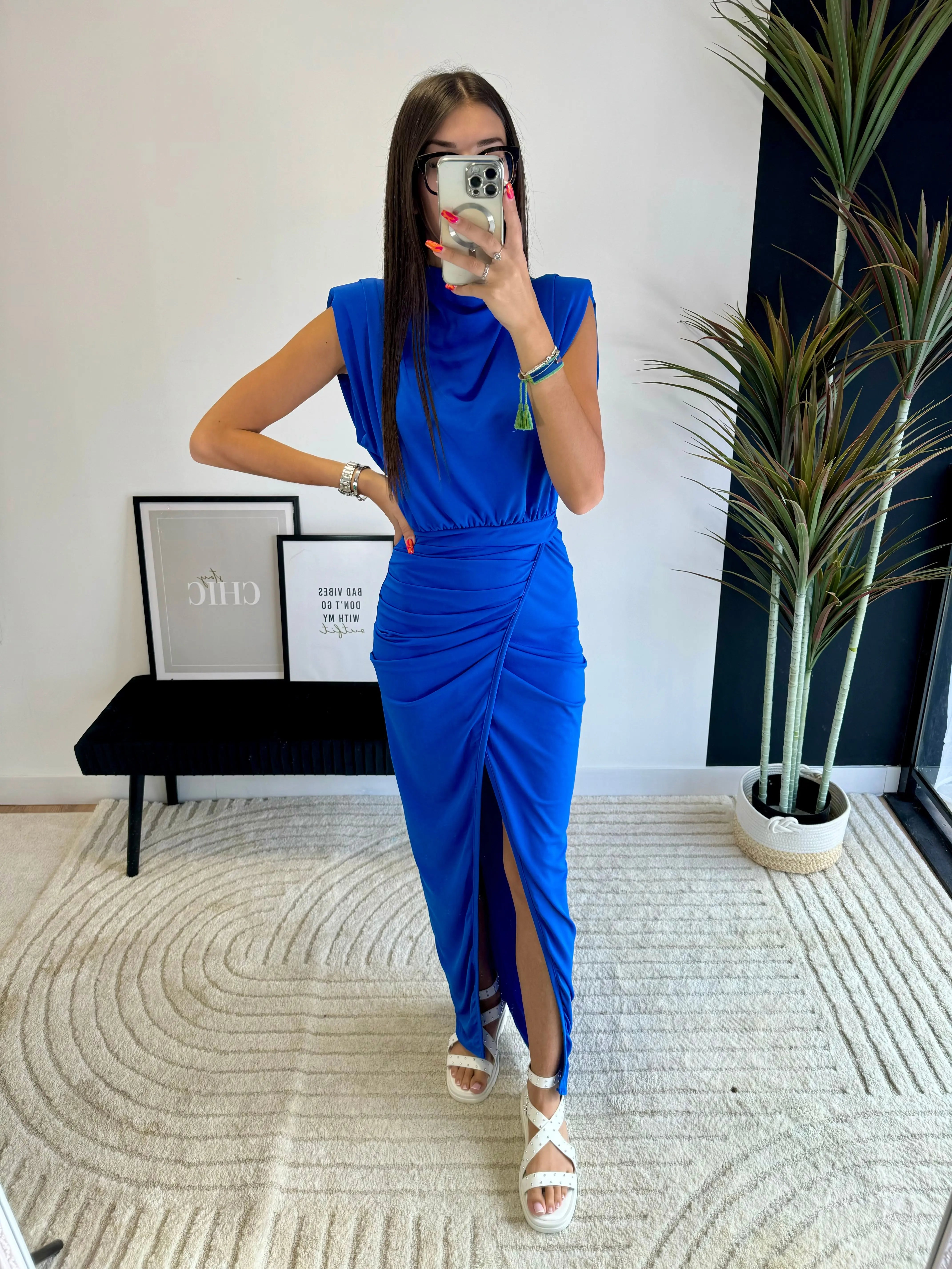Robe bleu