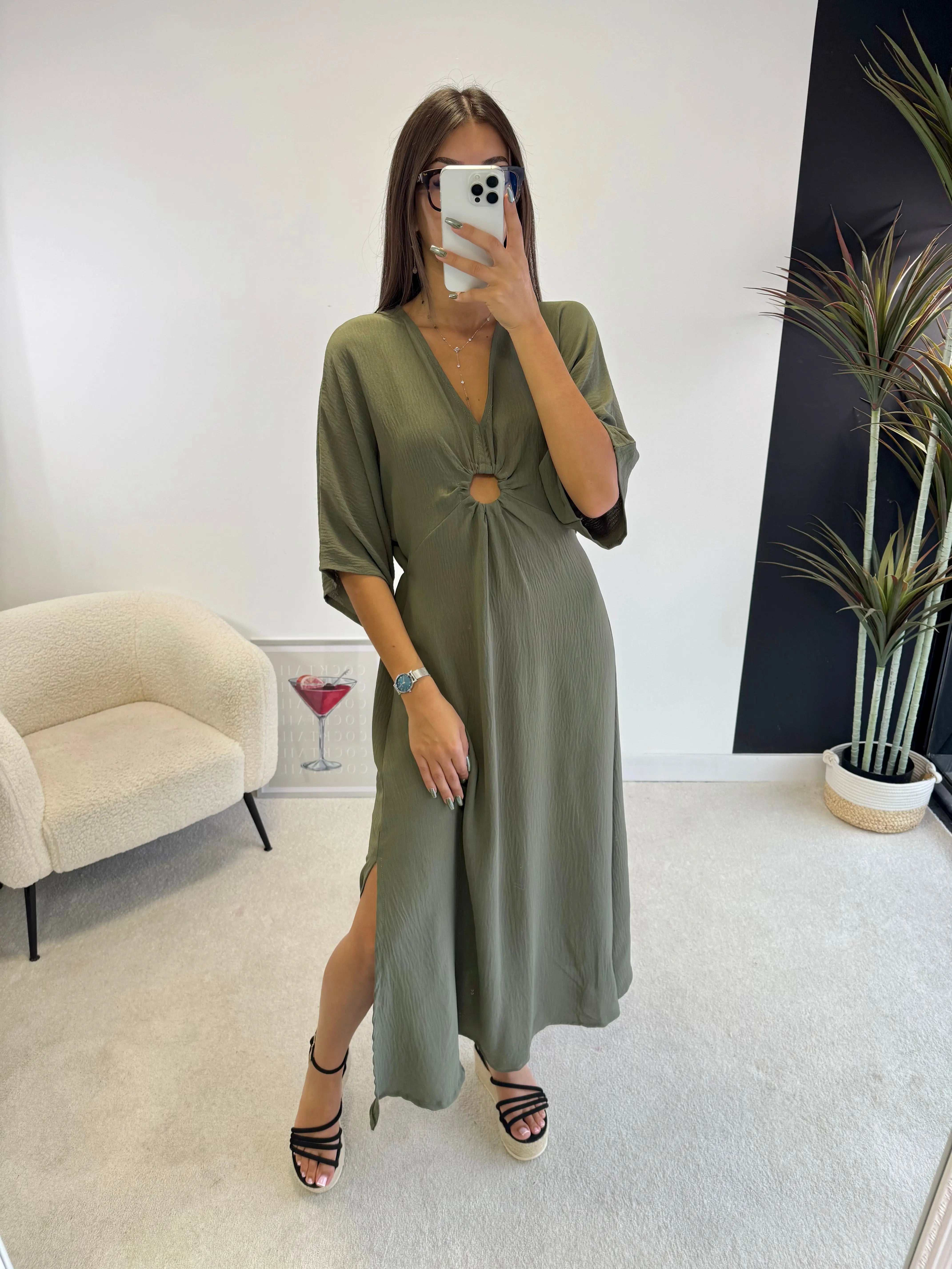 Robe Longue à Fente