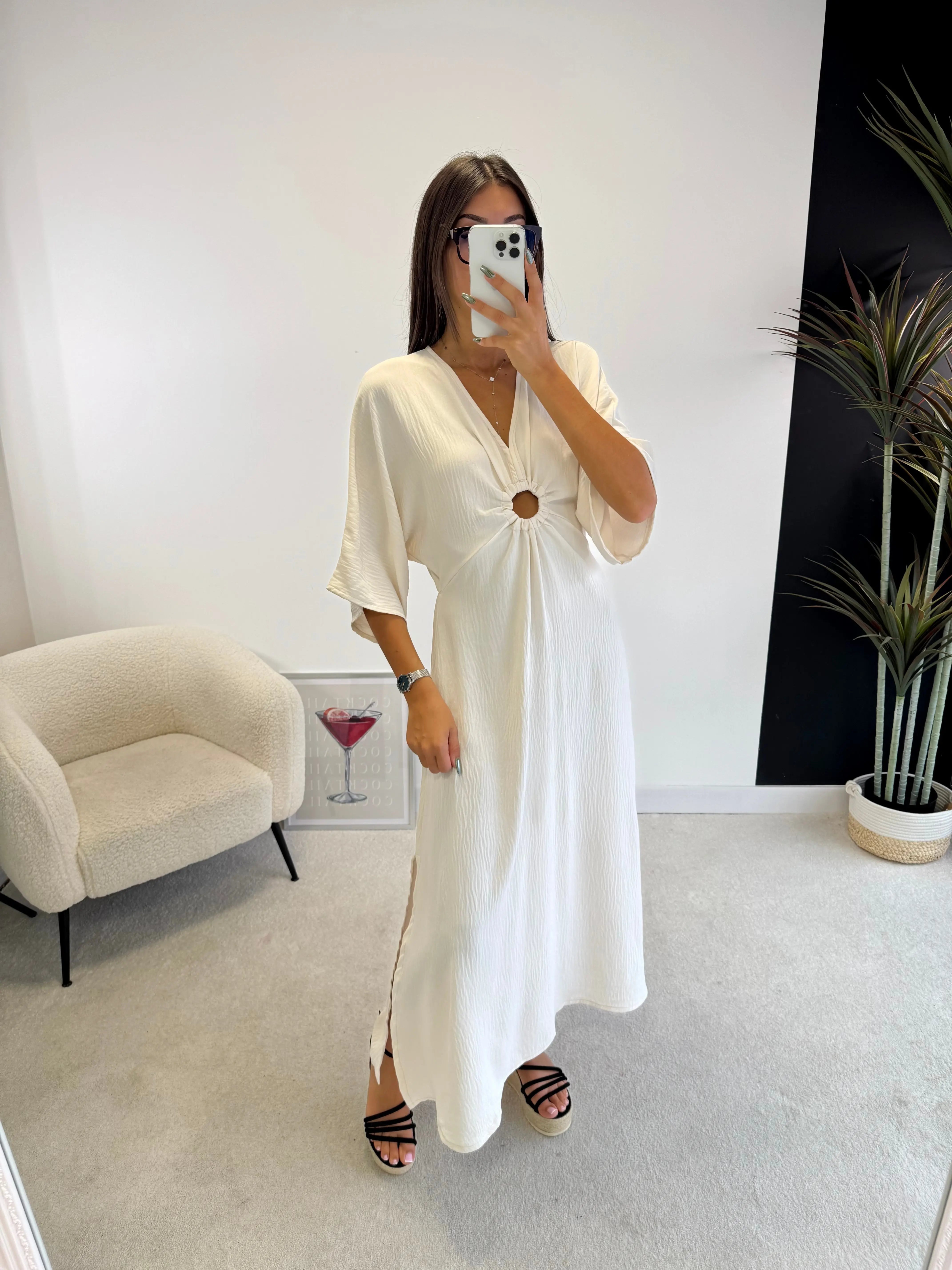 Robe Longue à Fente