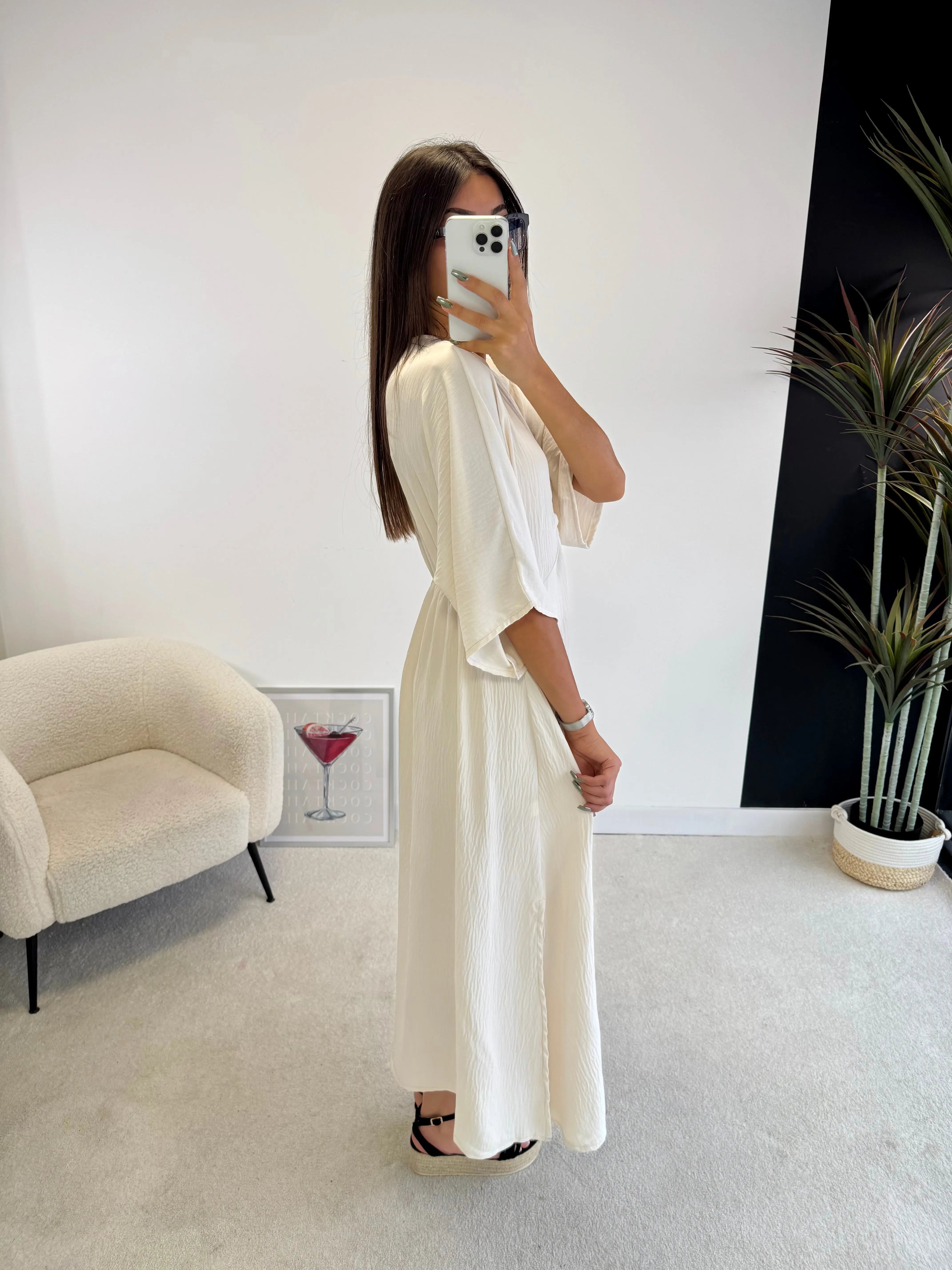 Robe Longue à Fente