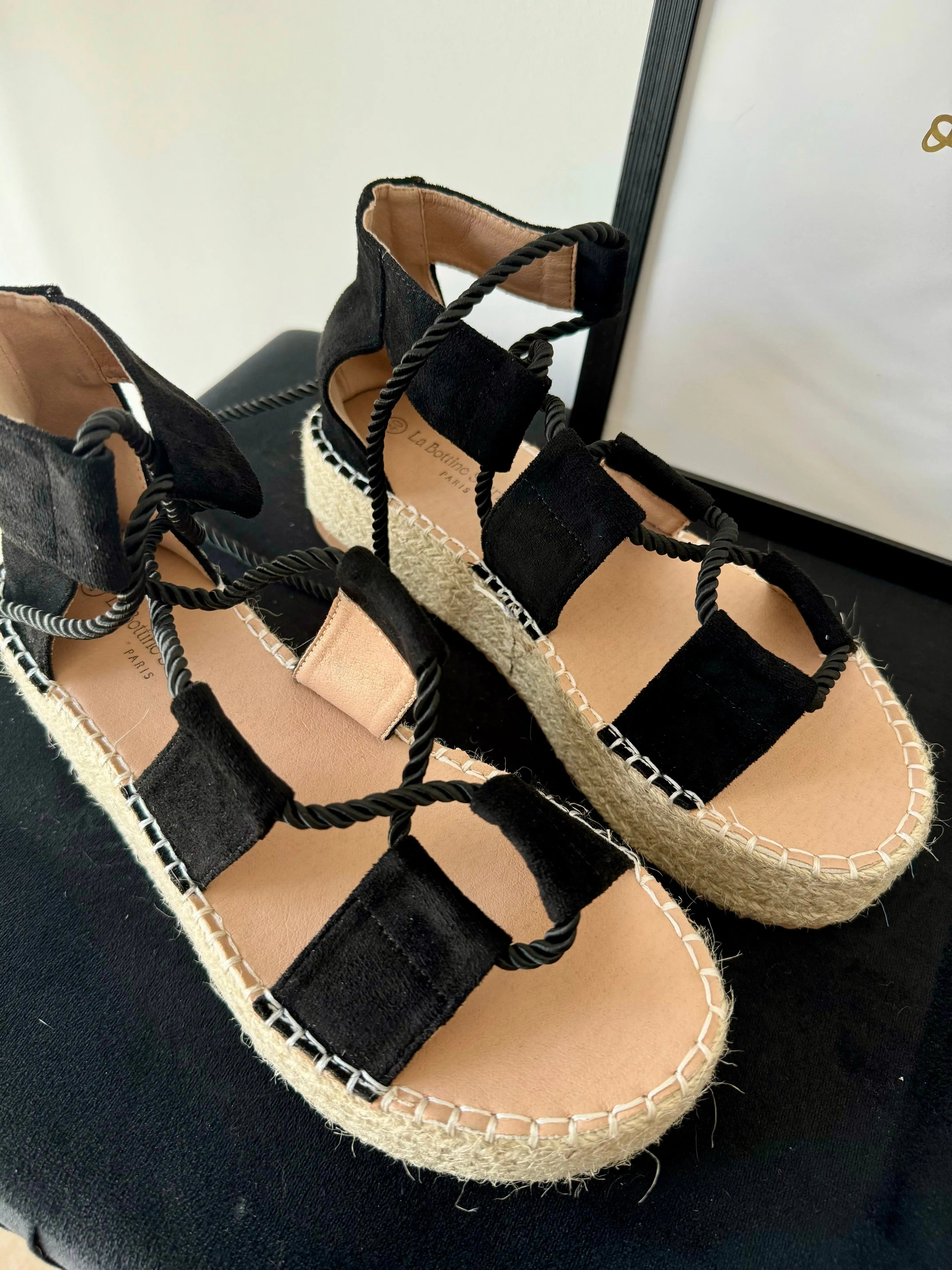 Sandales noires