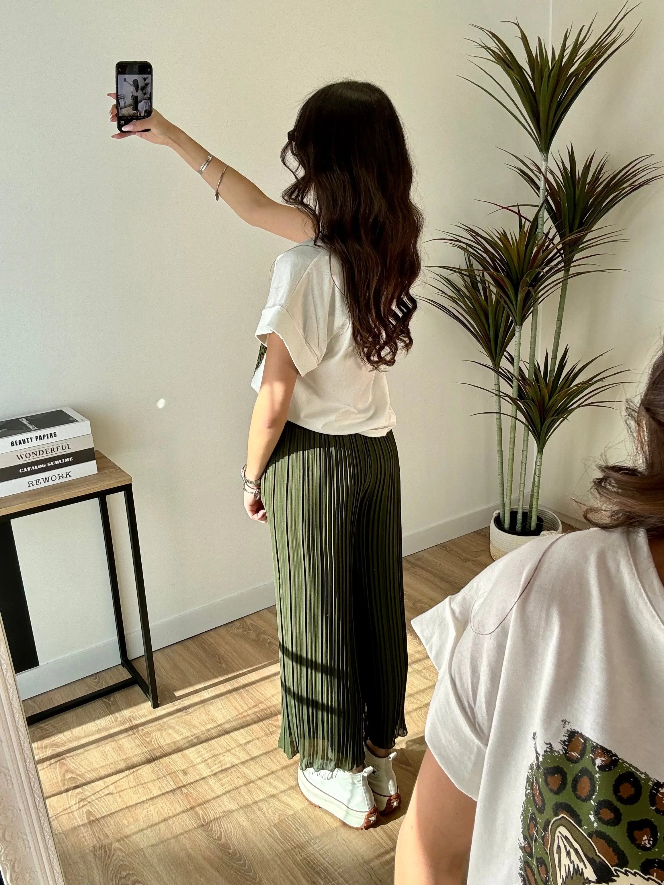 Tee-shirt léopard blanc