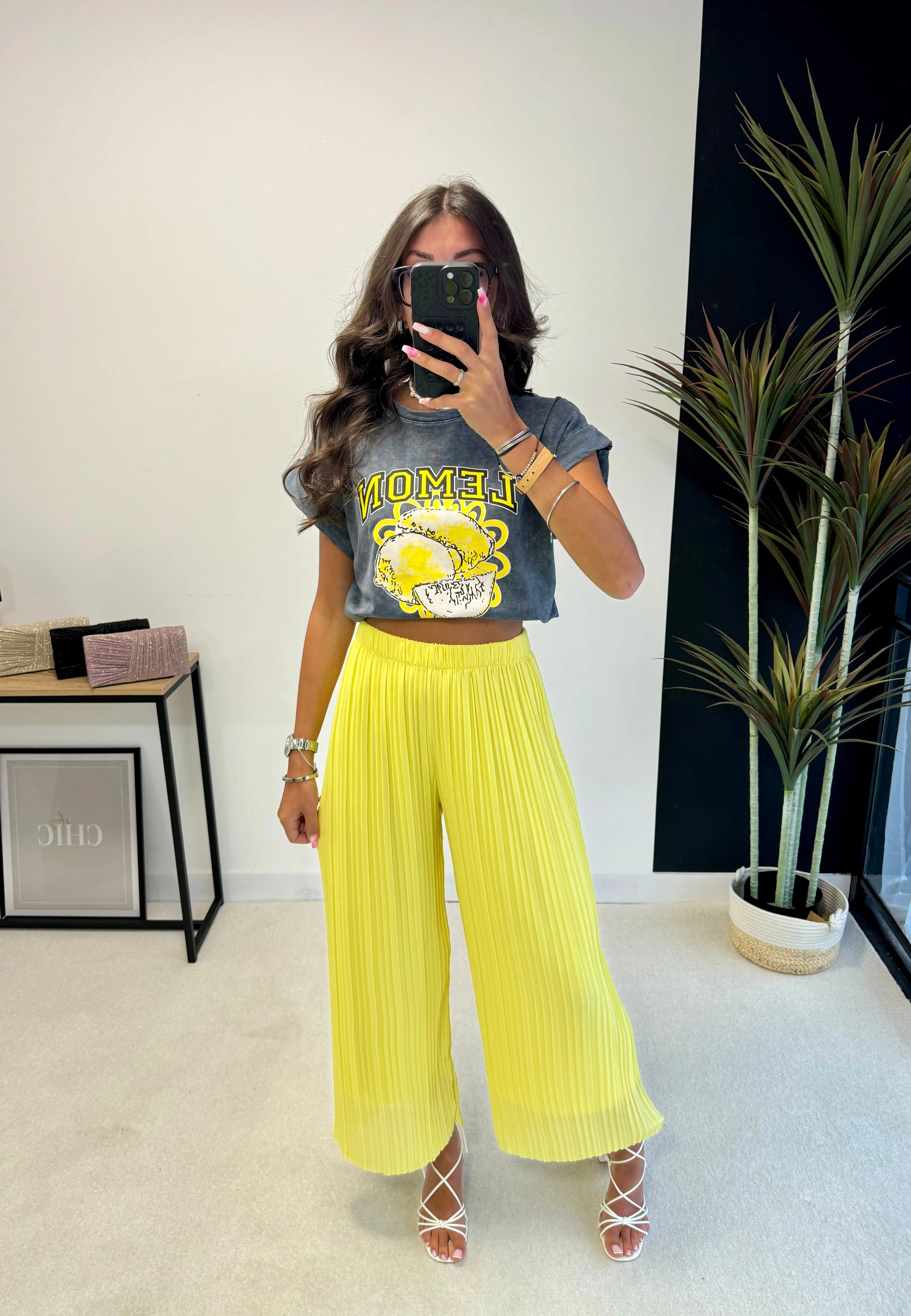 Tee-shirt gris LEMON