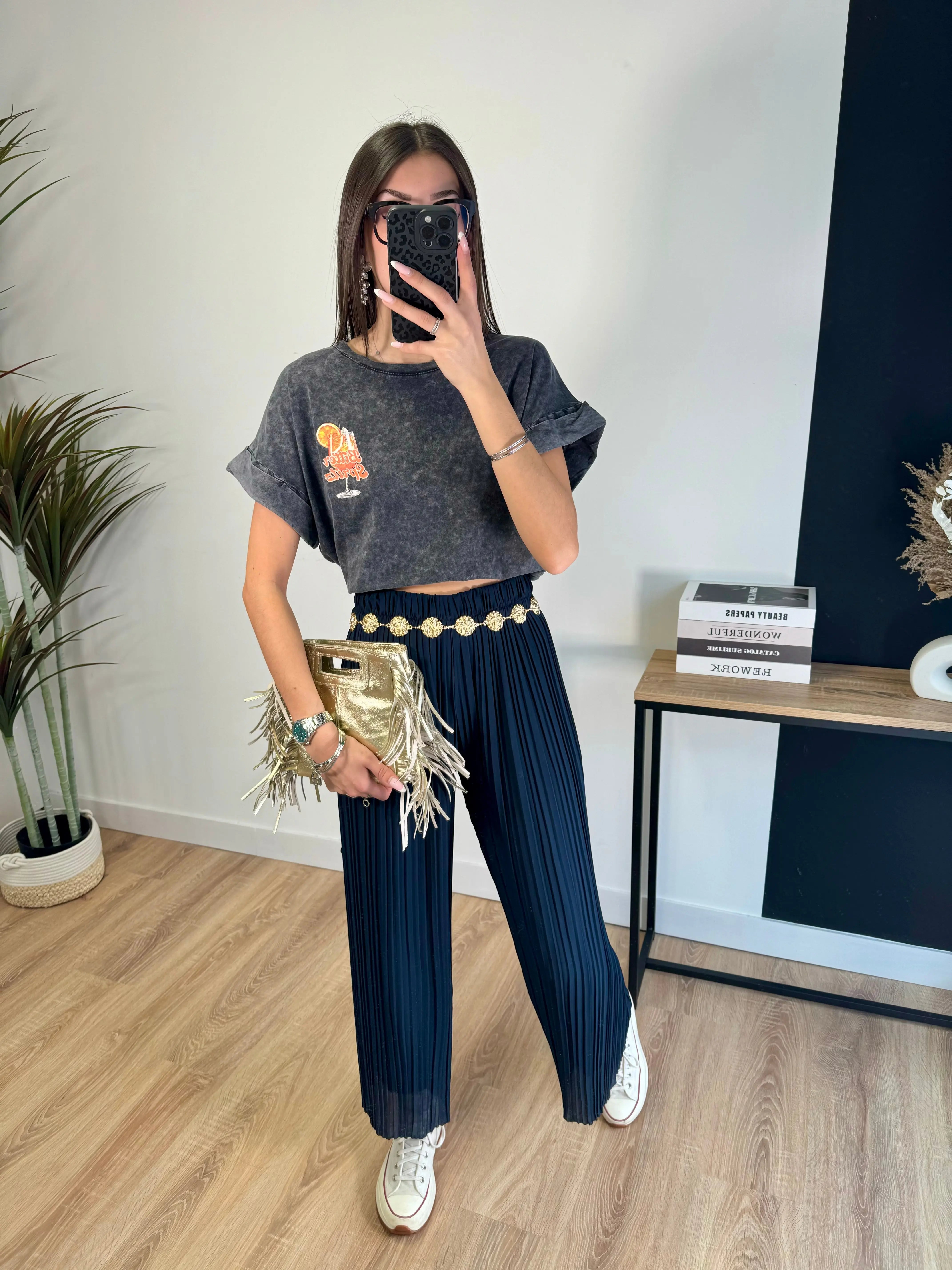 Tee-shirt gris spritz