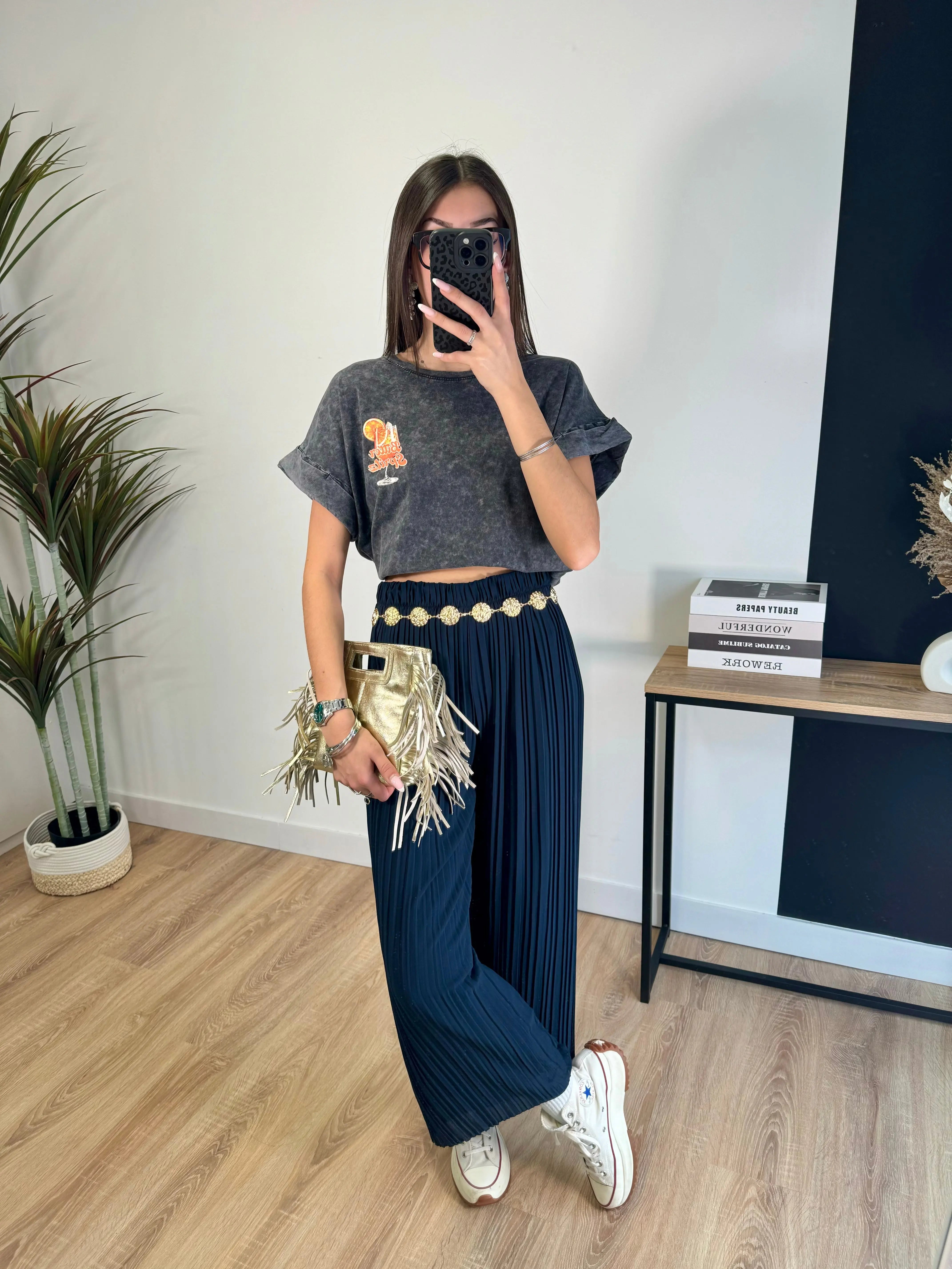 Tee-shirt gris spritz