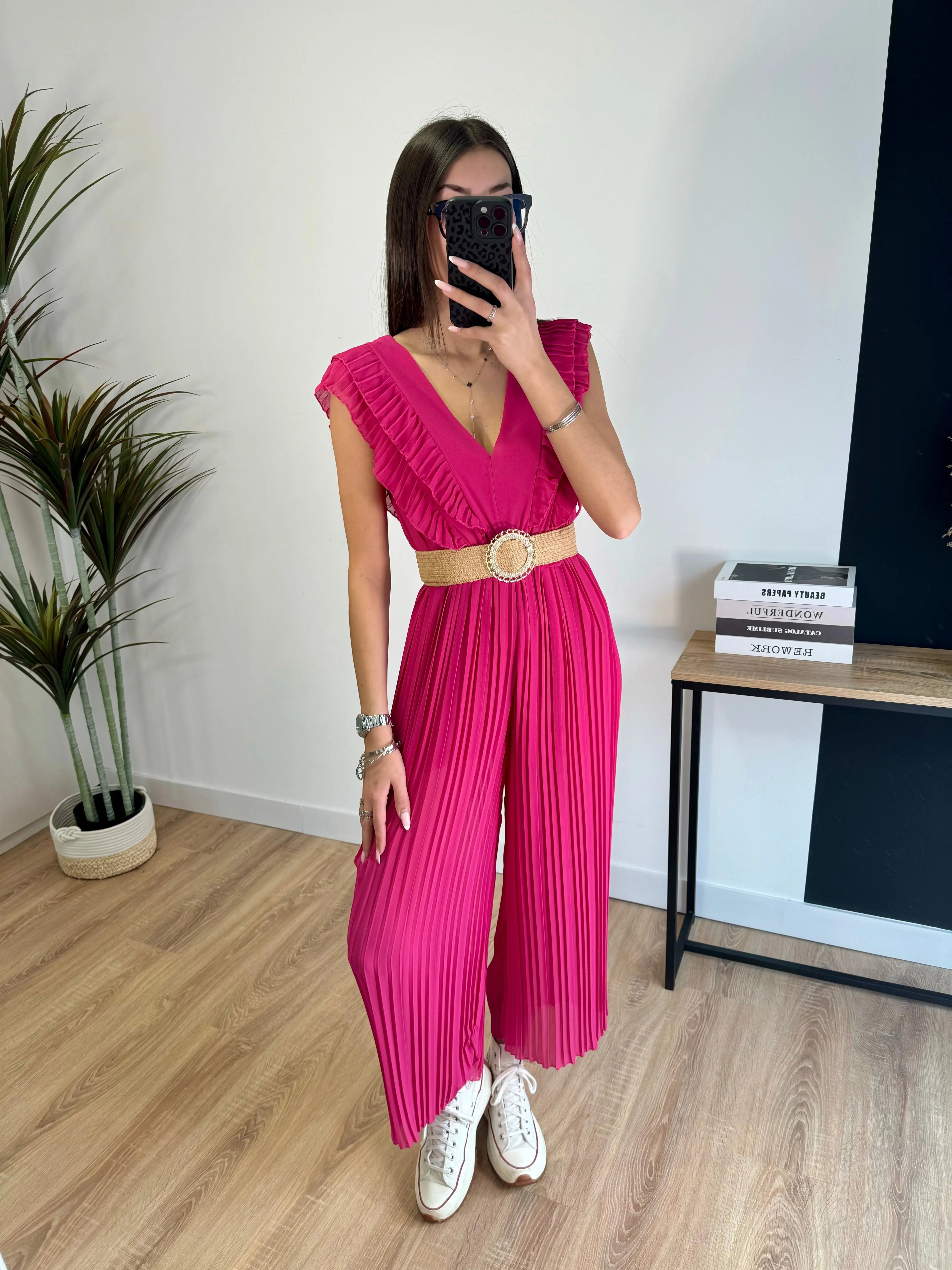 Combinaison plissée Emma