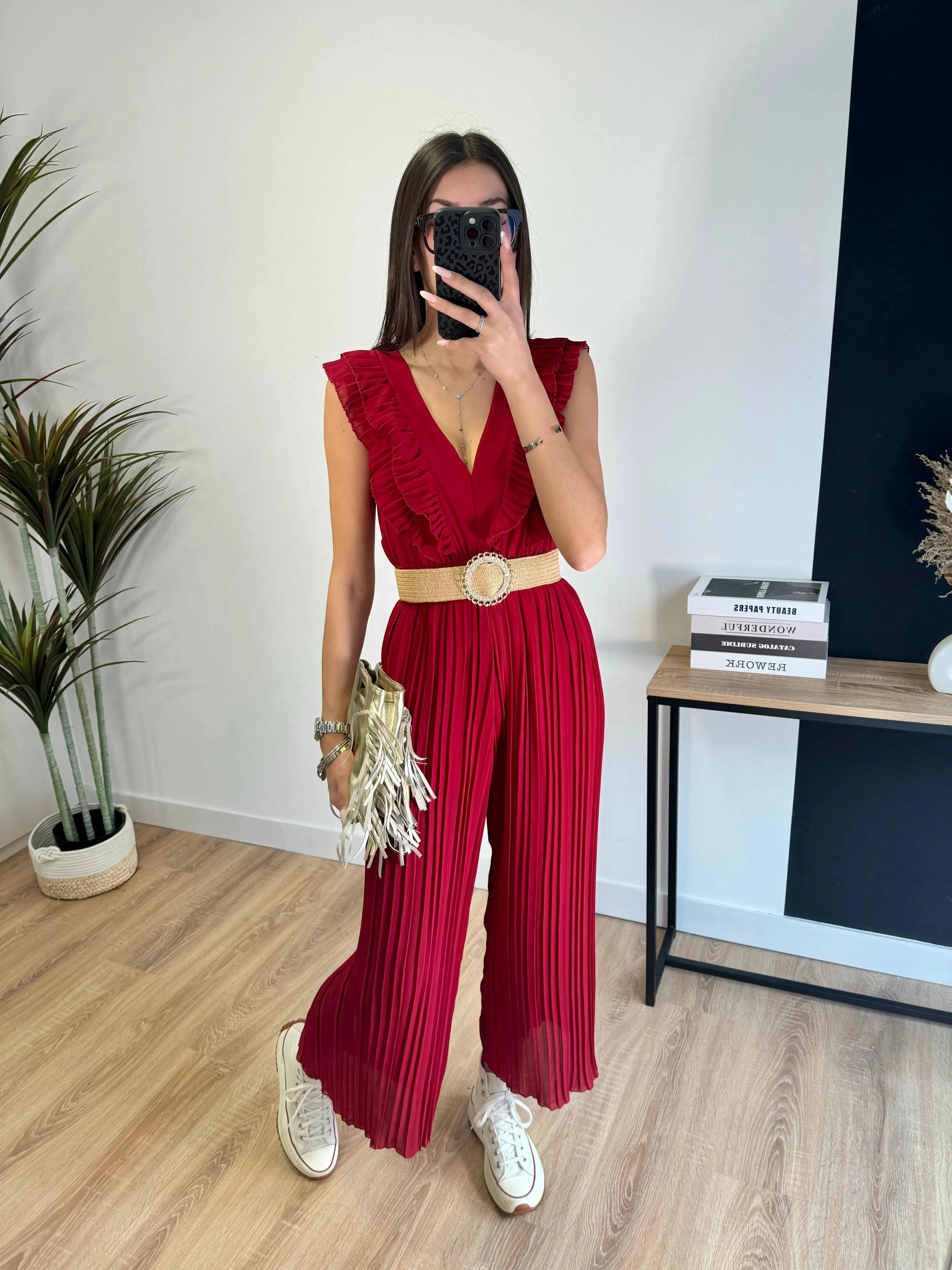 Combinaison plissée Emma