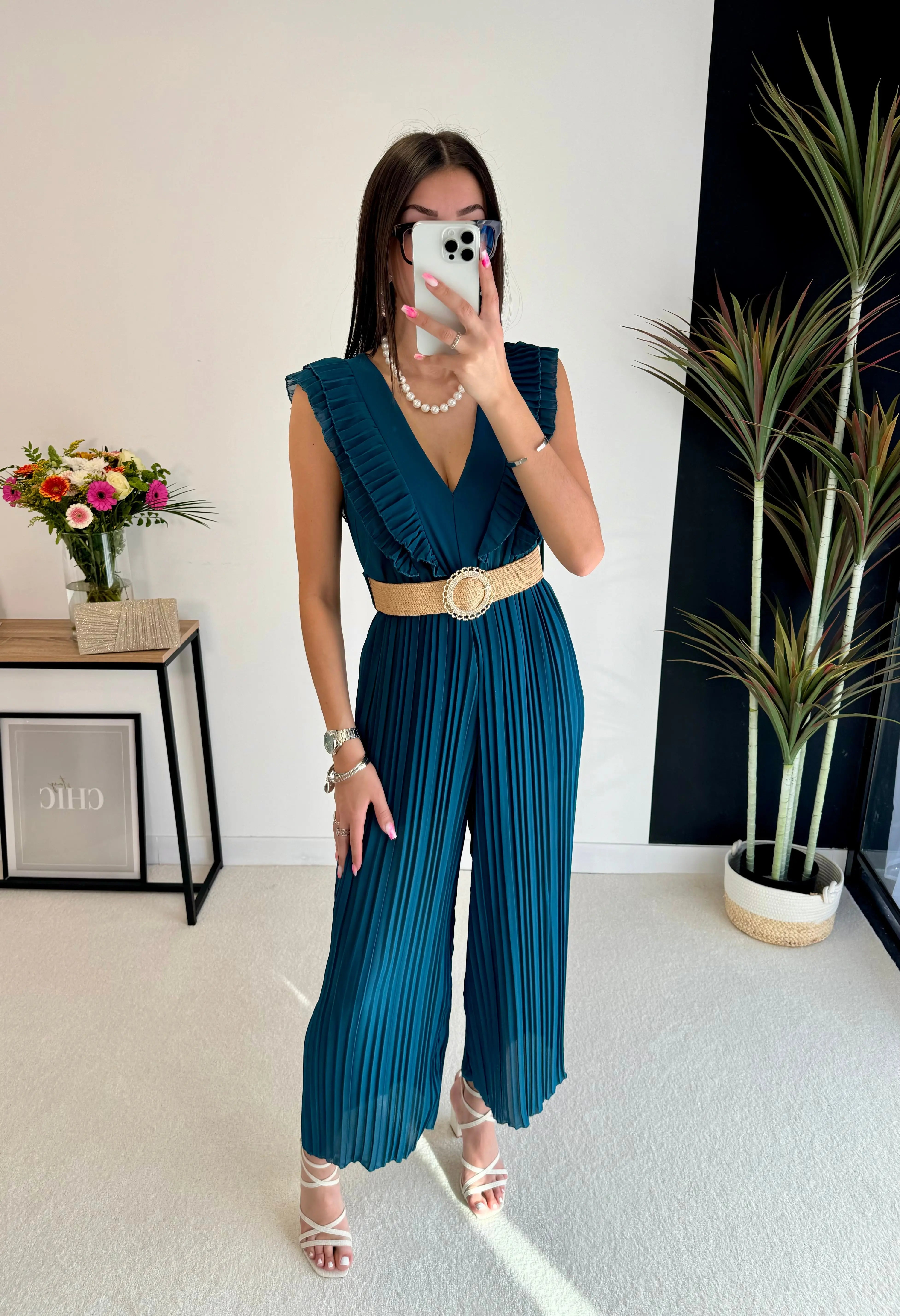 Combinaison plissée Emma