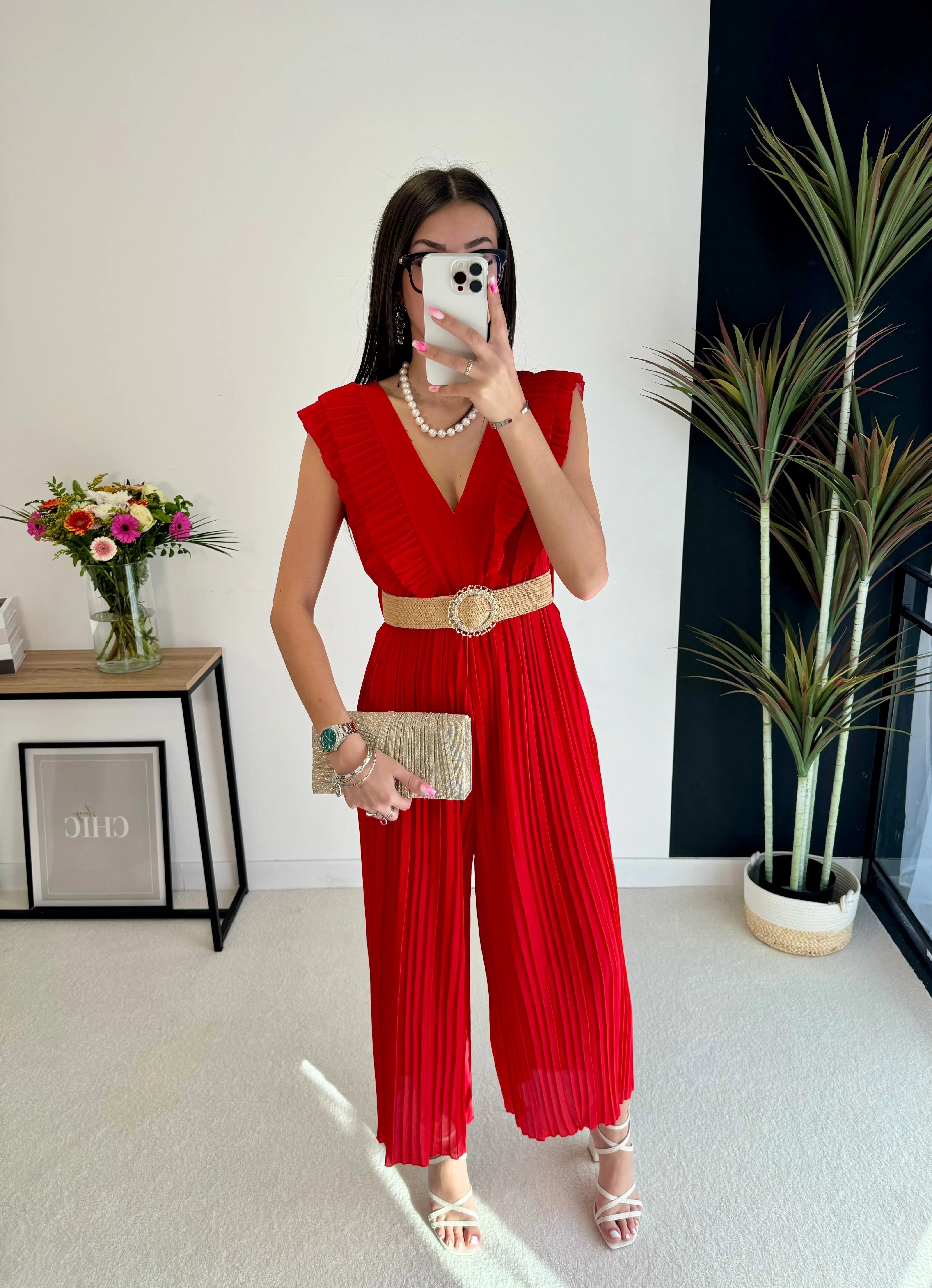 Combinaison plissée Emma