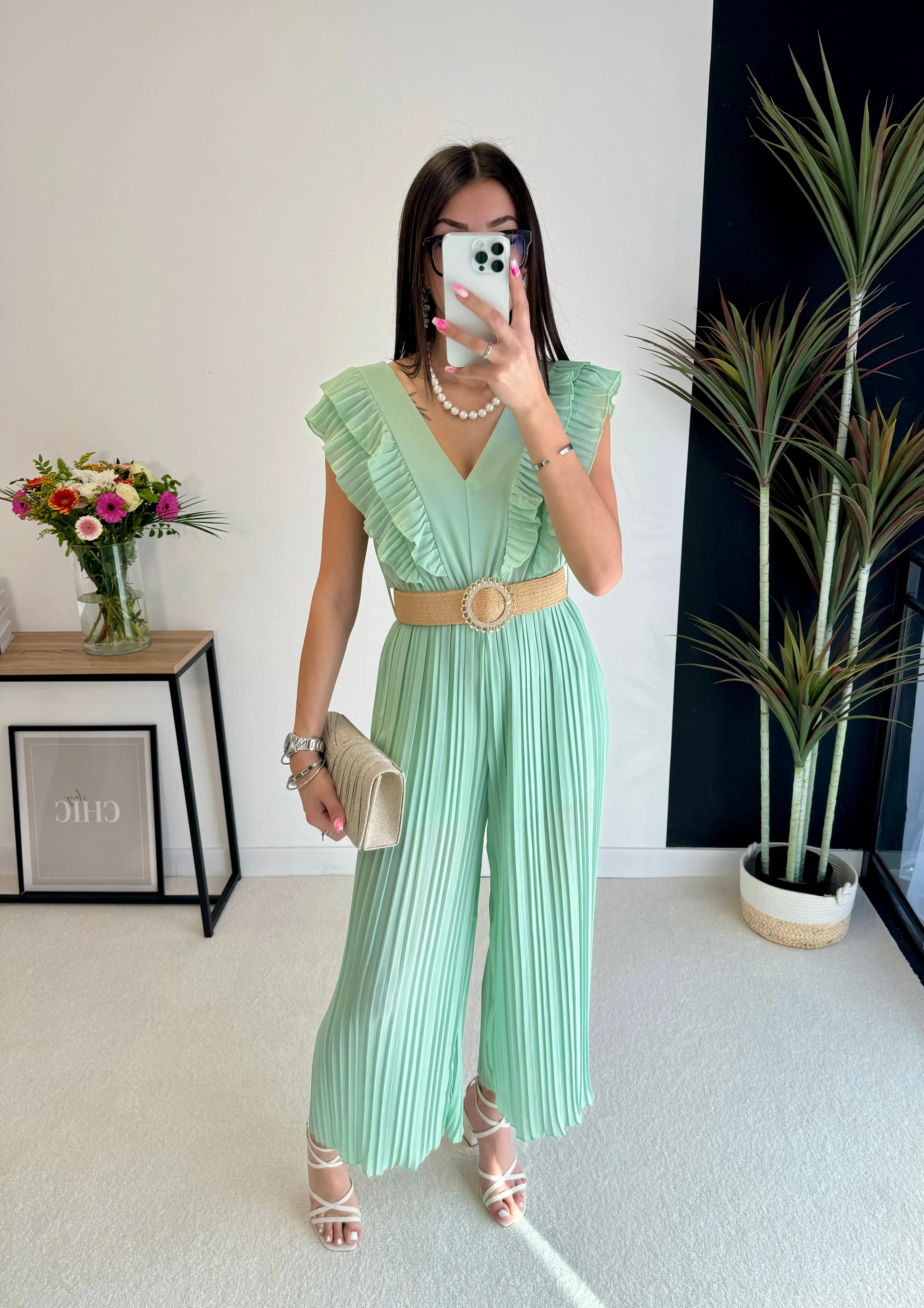 Combinaison plissée Emma