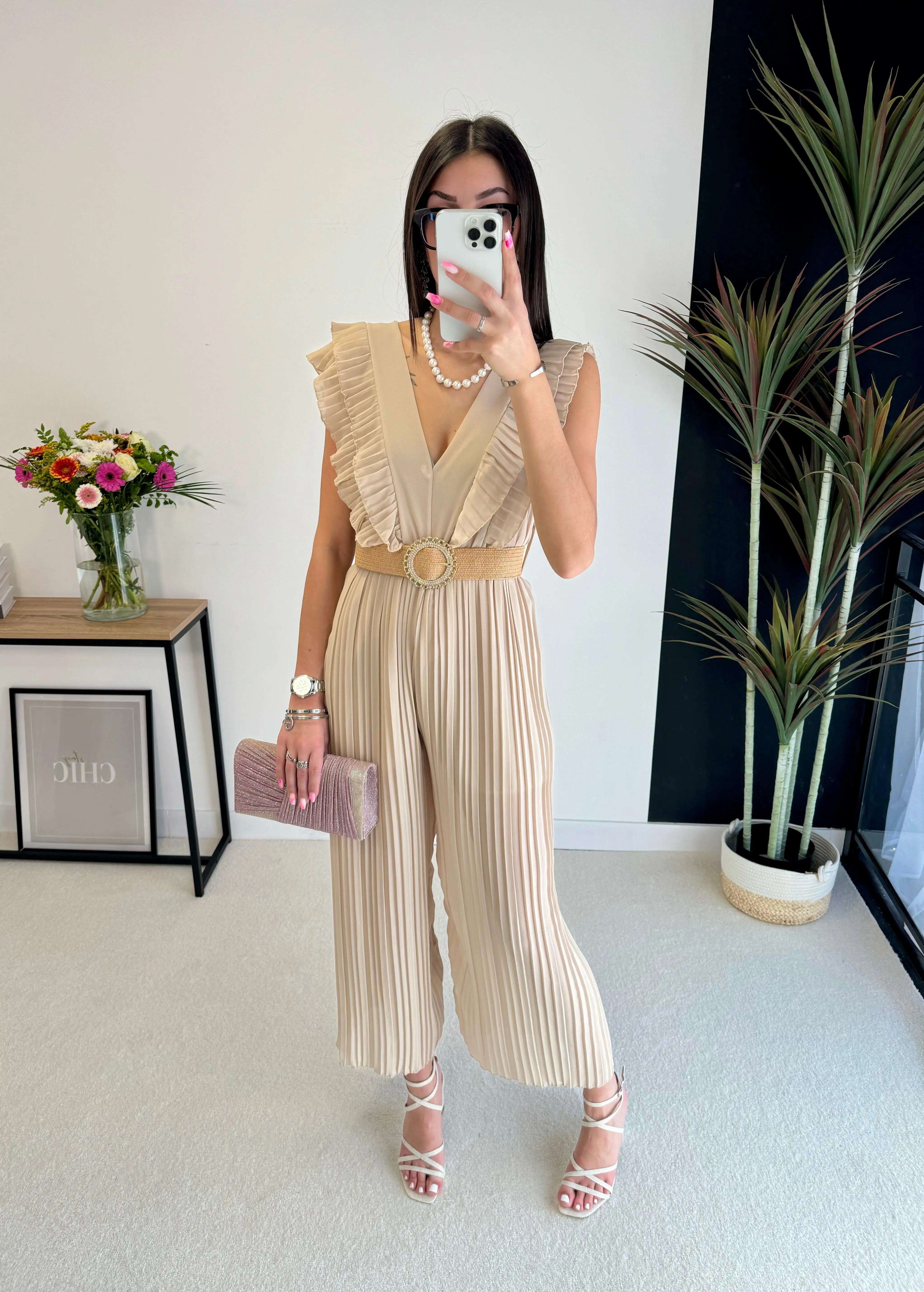 Combinaison plissée Emma