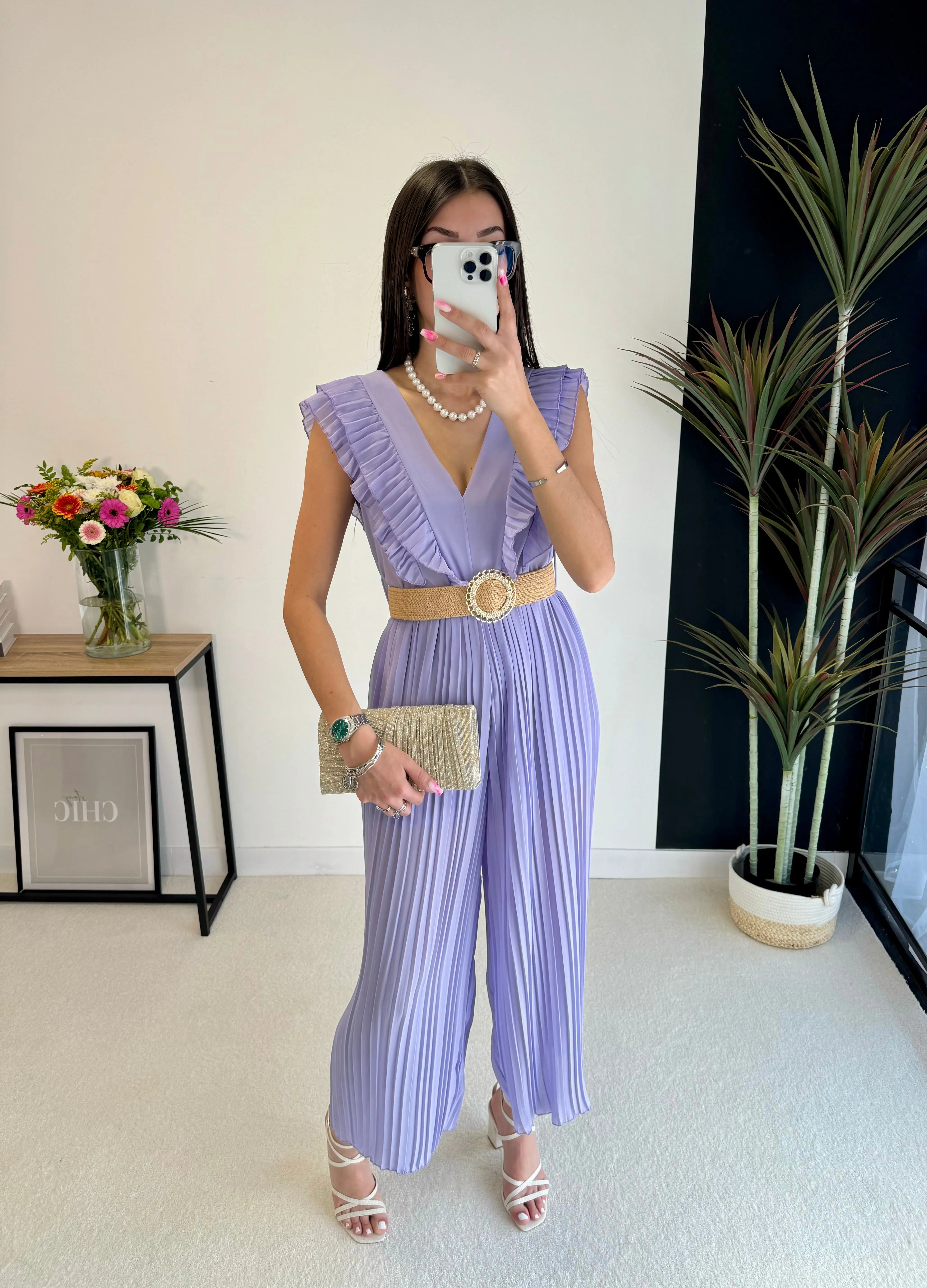 Combinaison plissée Emma