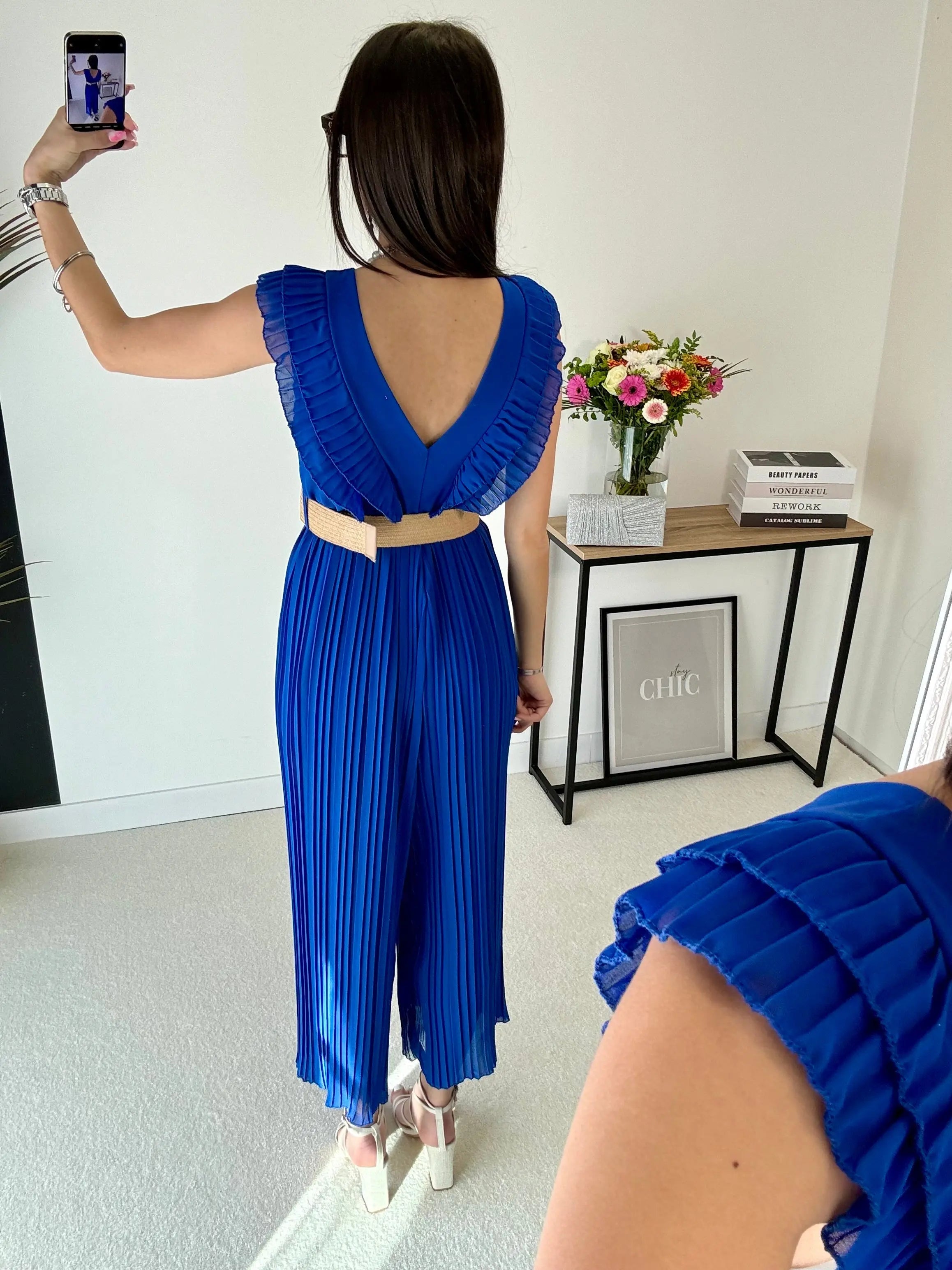 Combinaison plissée Emma