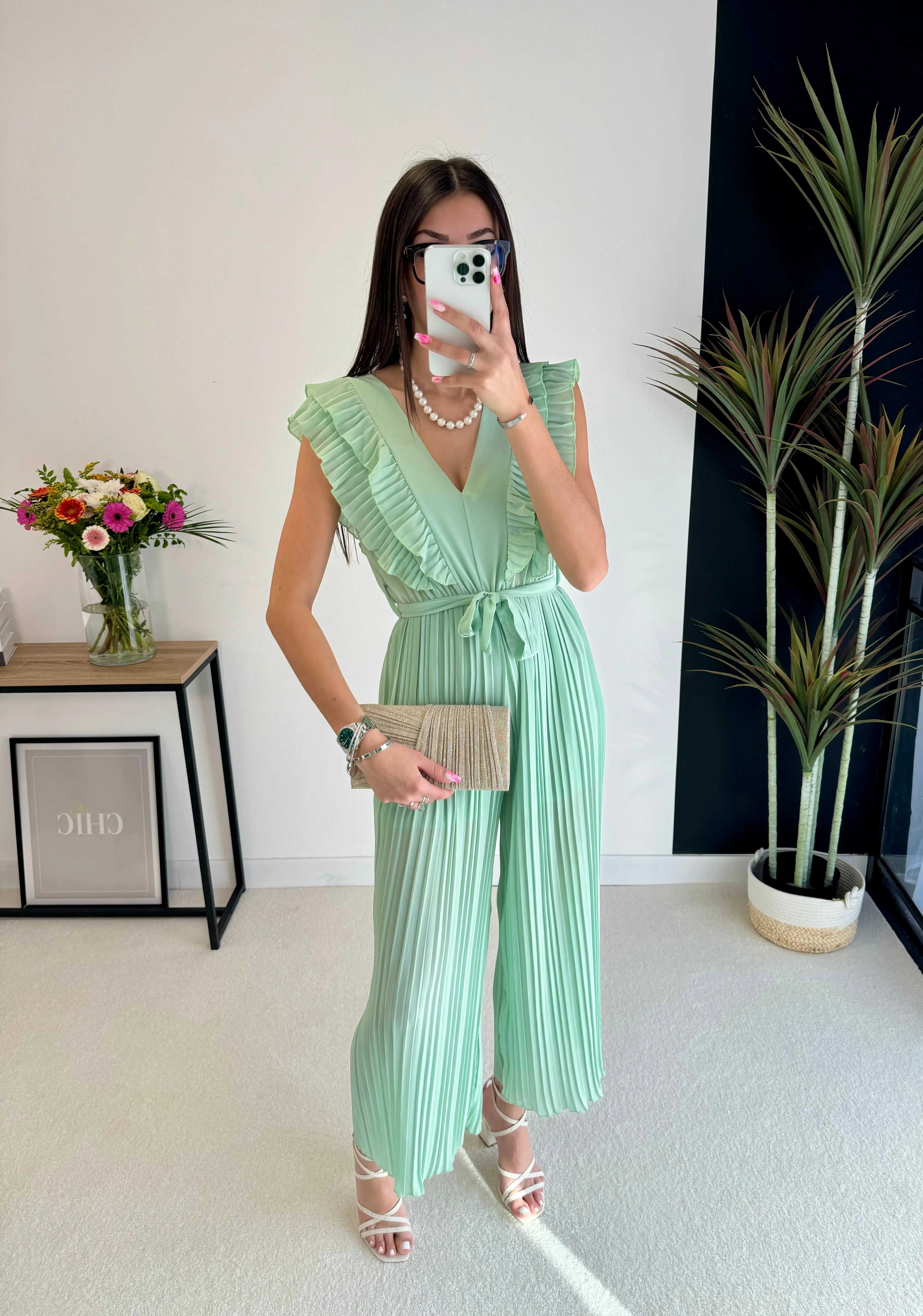 Combinaison plissée Emma