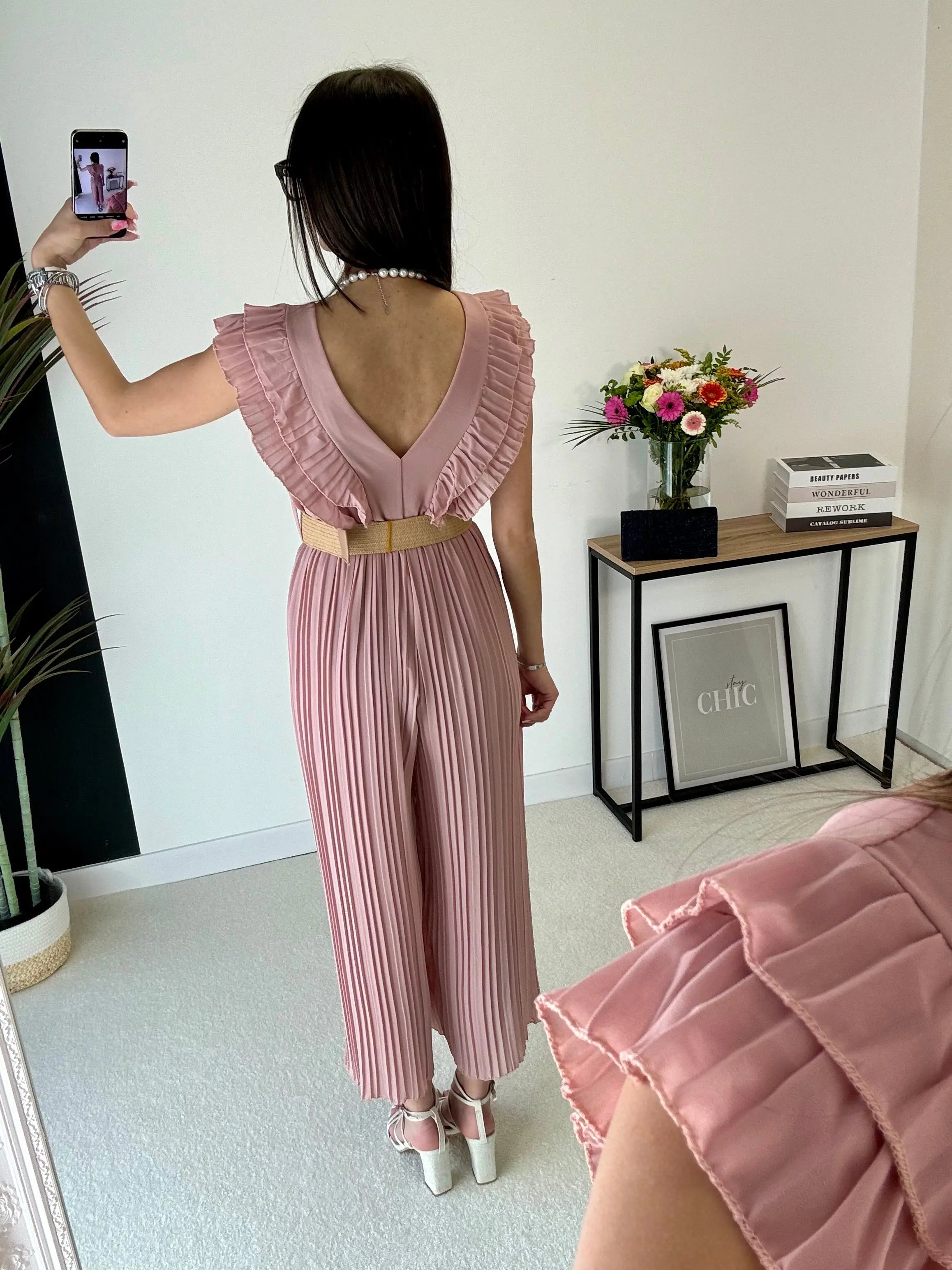 Combinaison plissée Emma