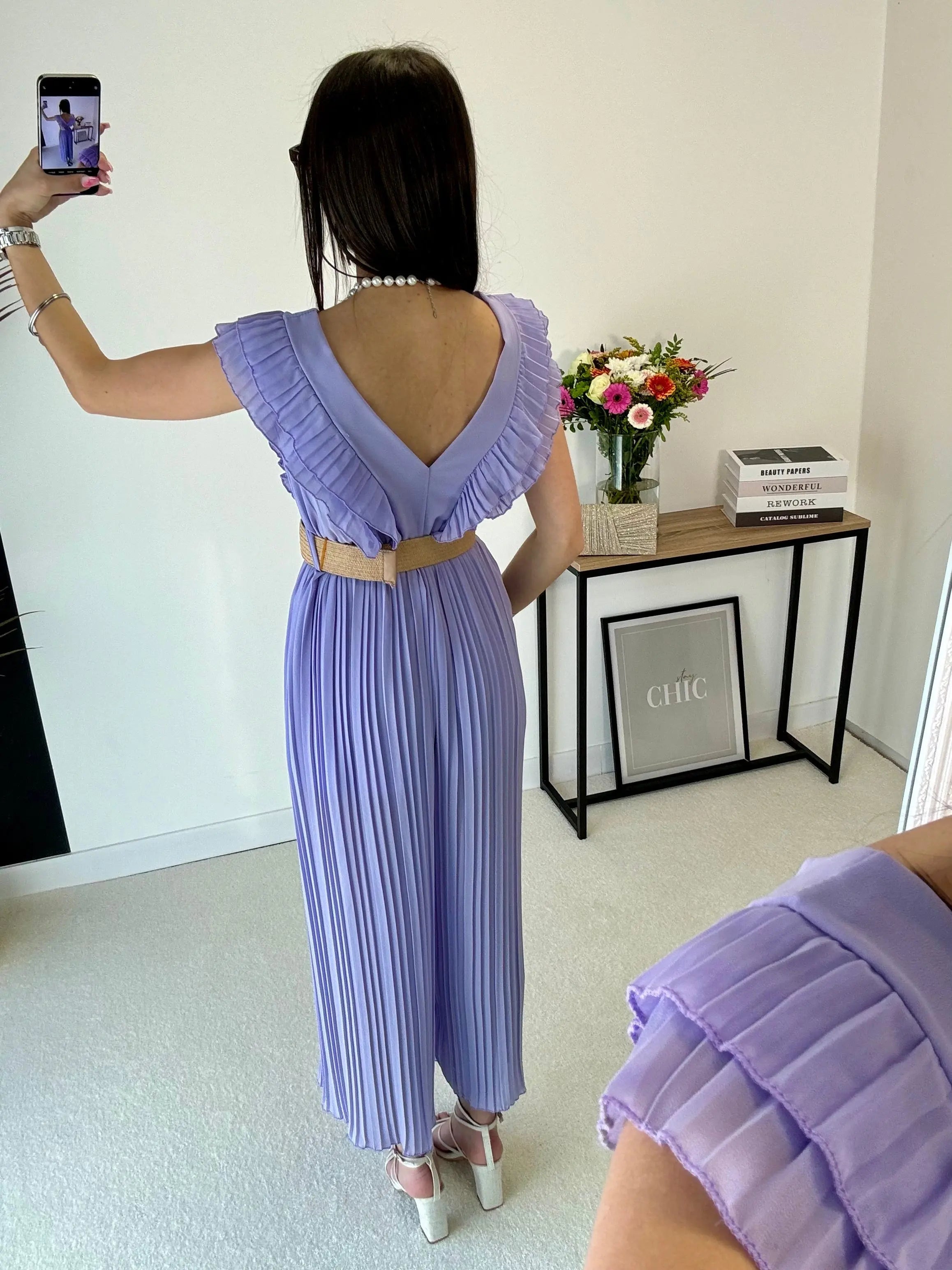 Combinaison plissée Emma