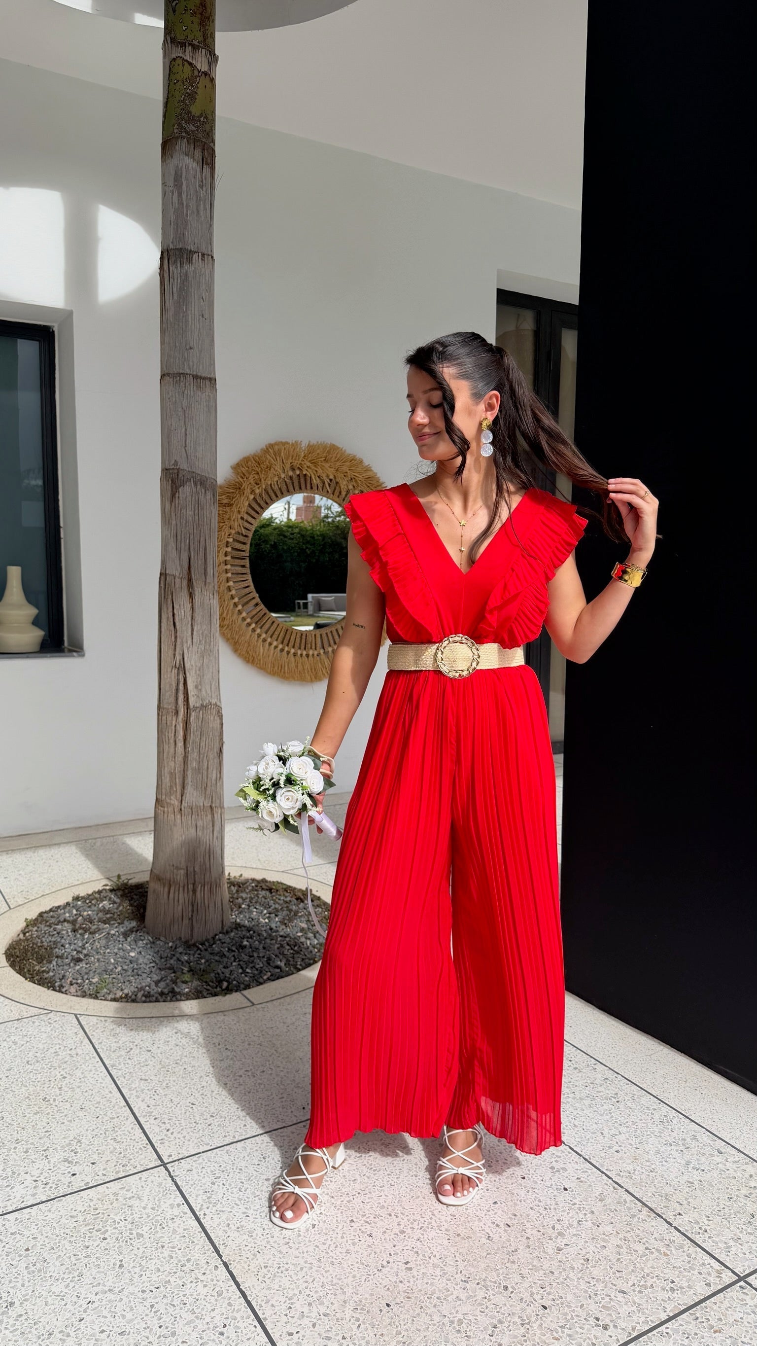 Combinaison plissée Emma