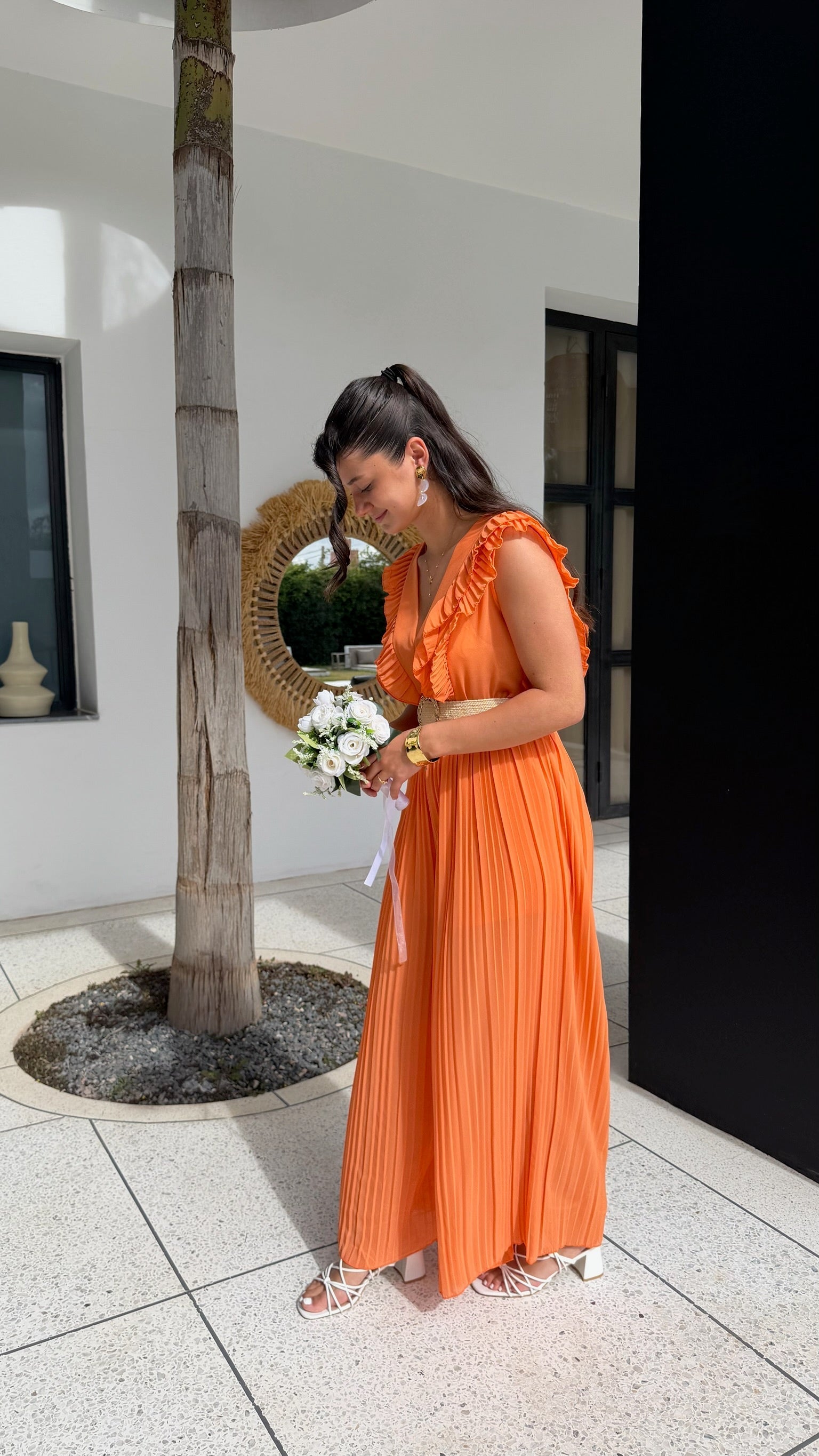 Combinaison plissée Emma