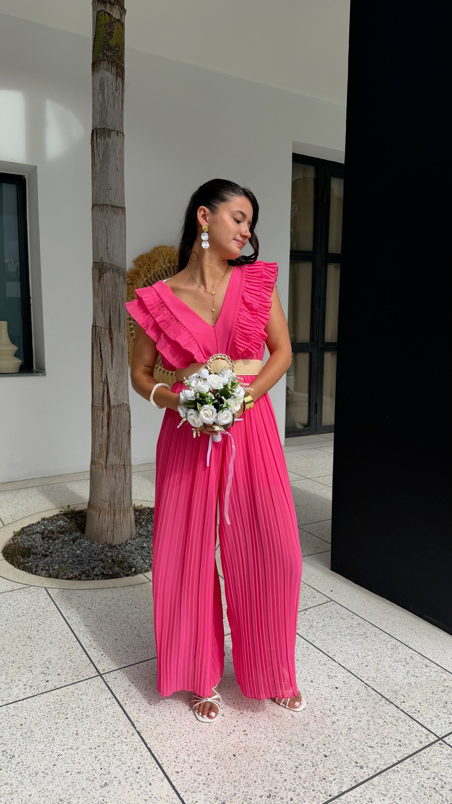 Combinaison plissée Emma