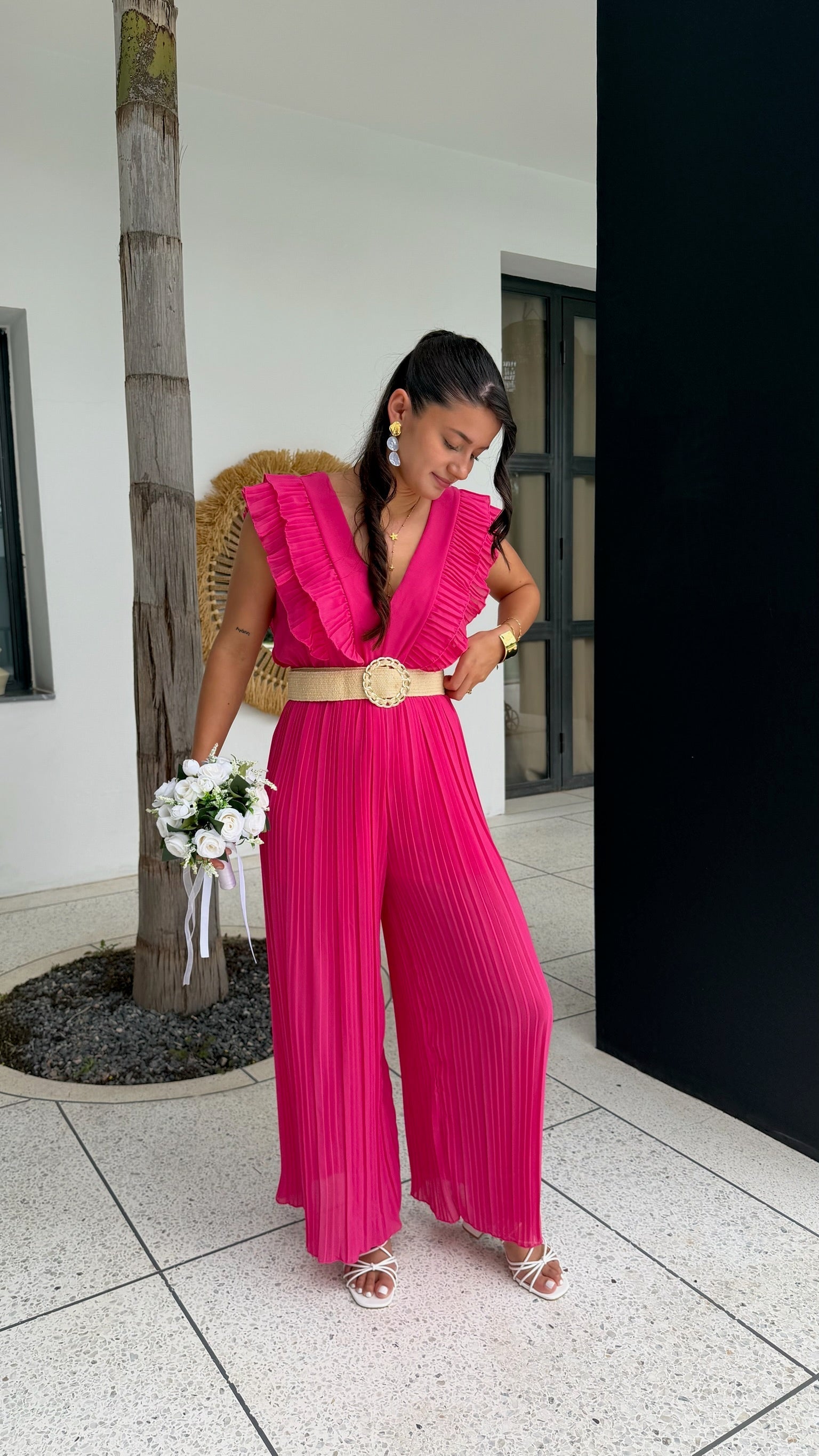 Combinaison plissée Emma