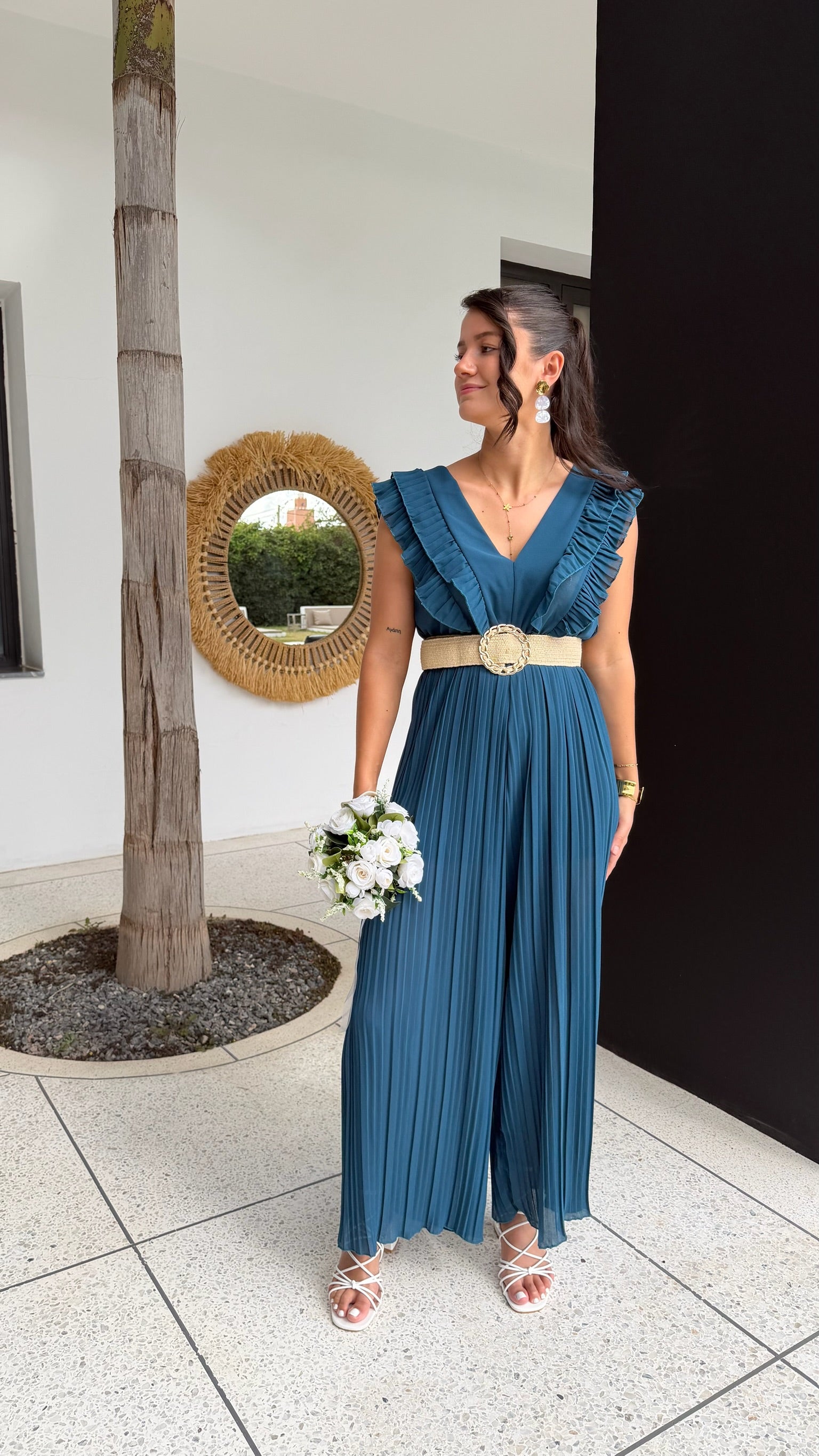 Combinaison plissée Emma