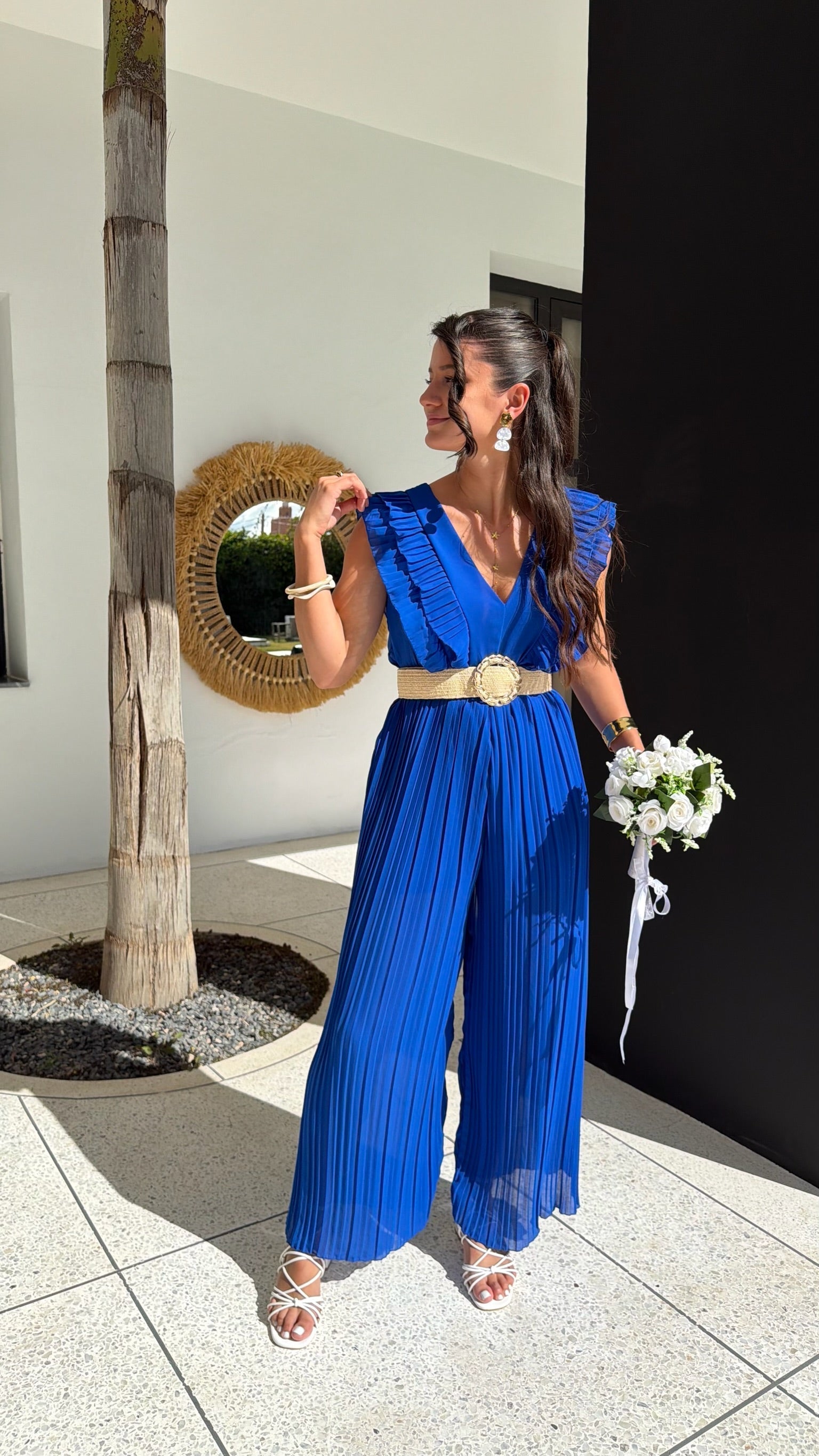 Combinaison plissée Emma