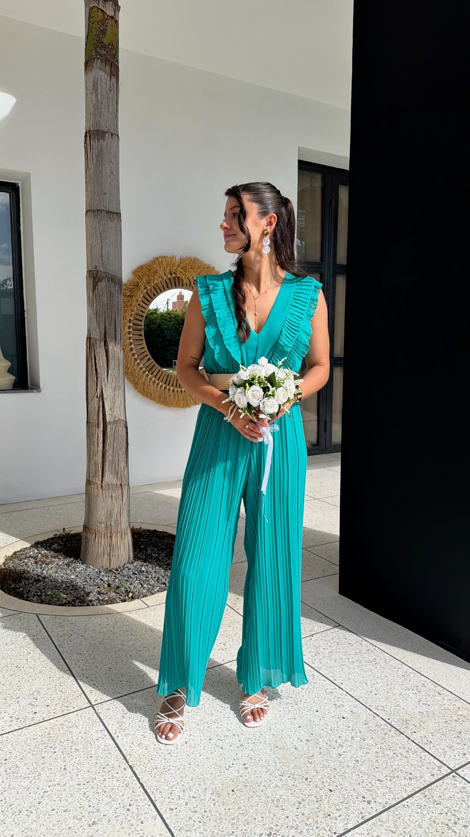 Combinaison plissée Emma