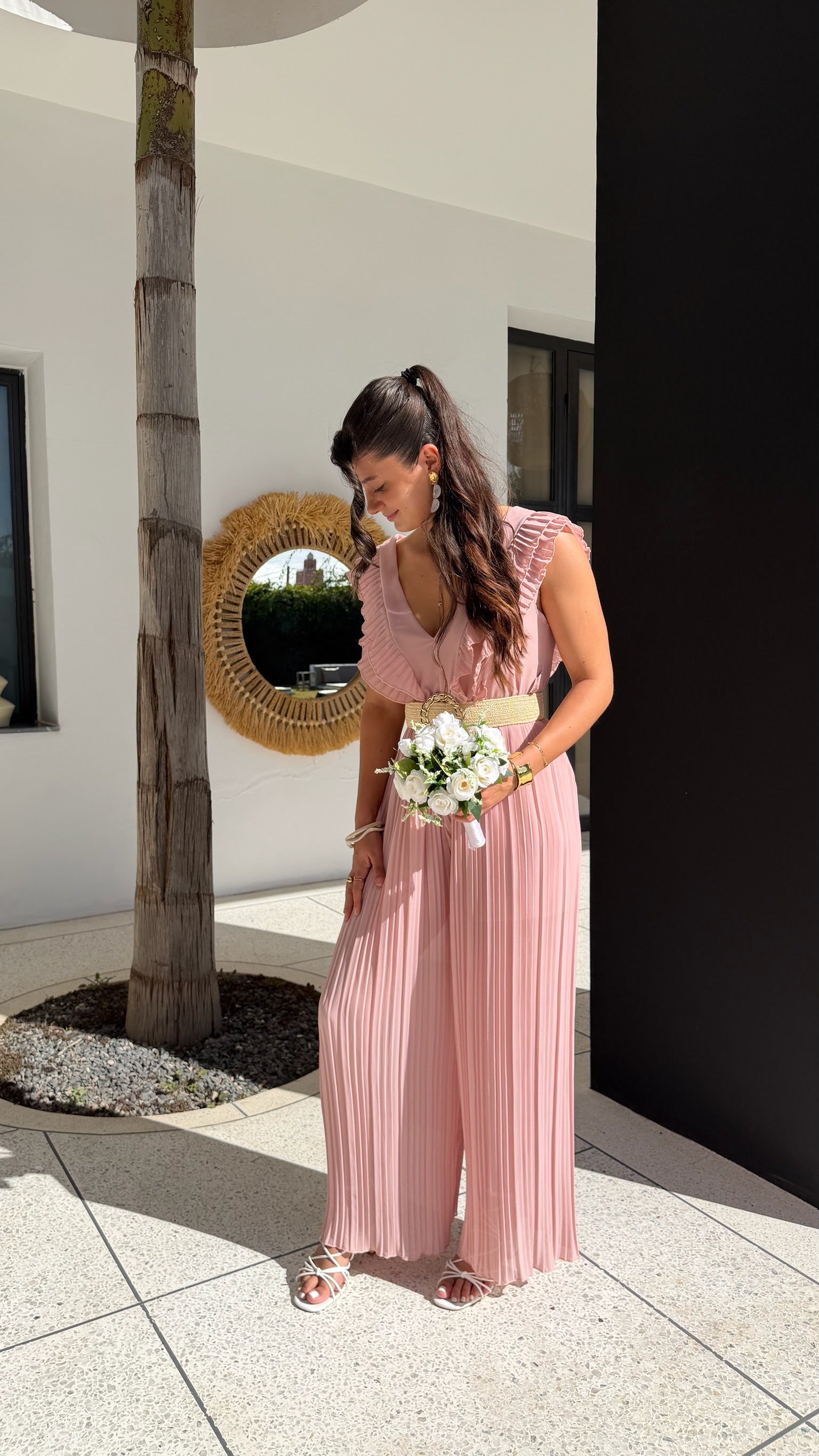 Combinaison plissée Emma