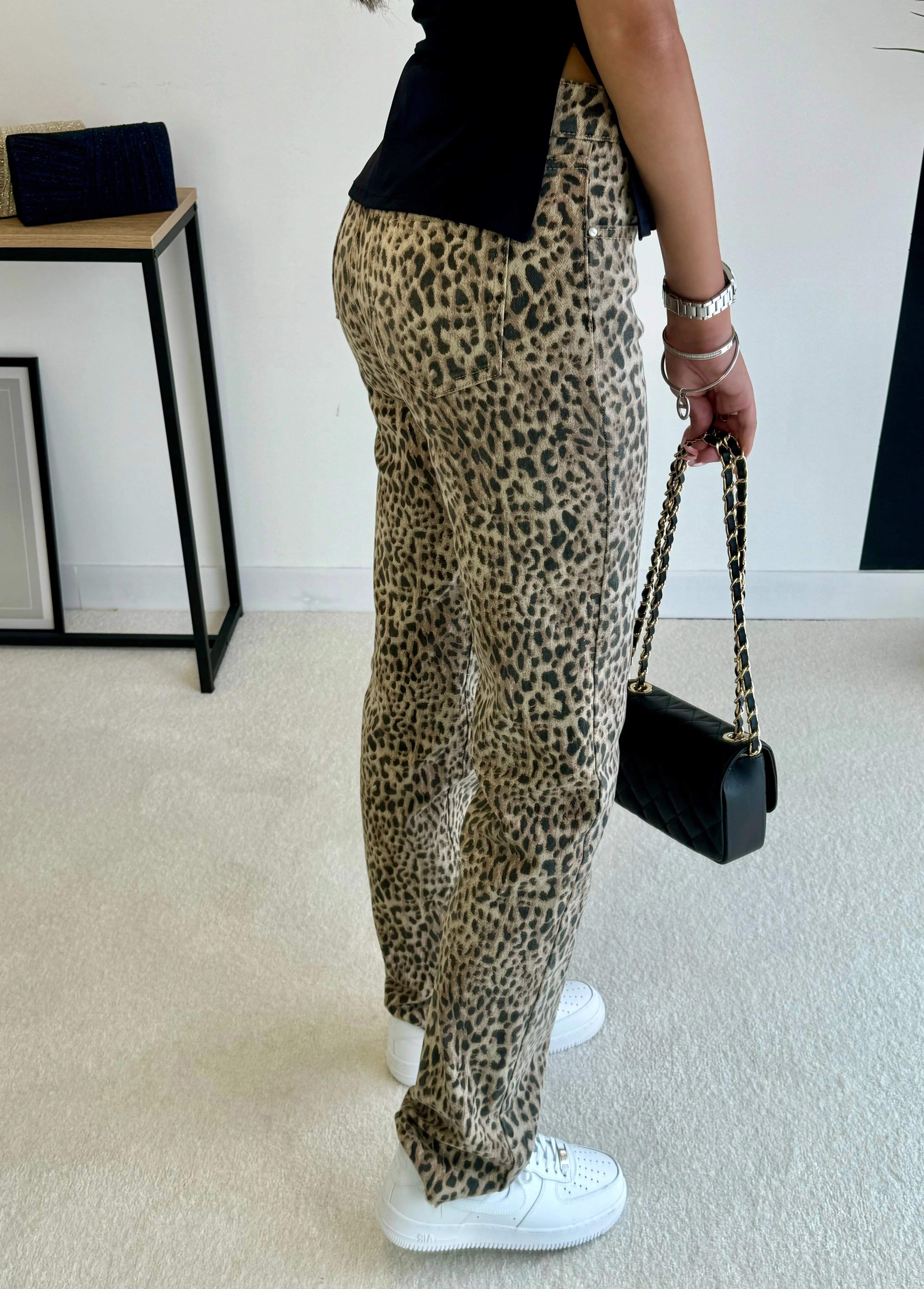 Jeans léopard