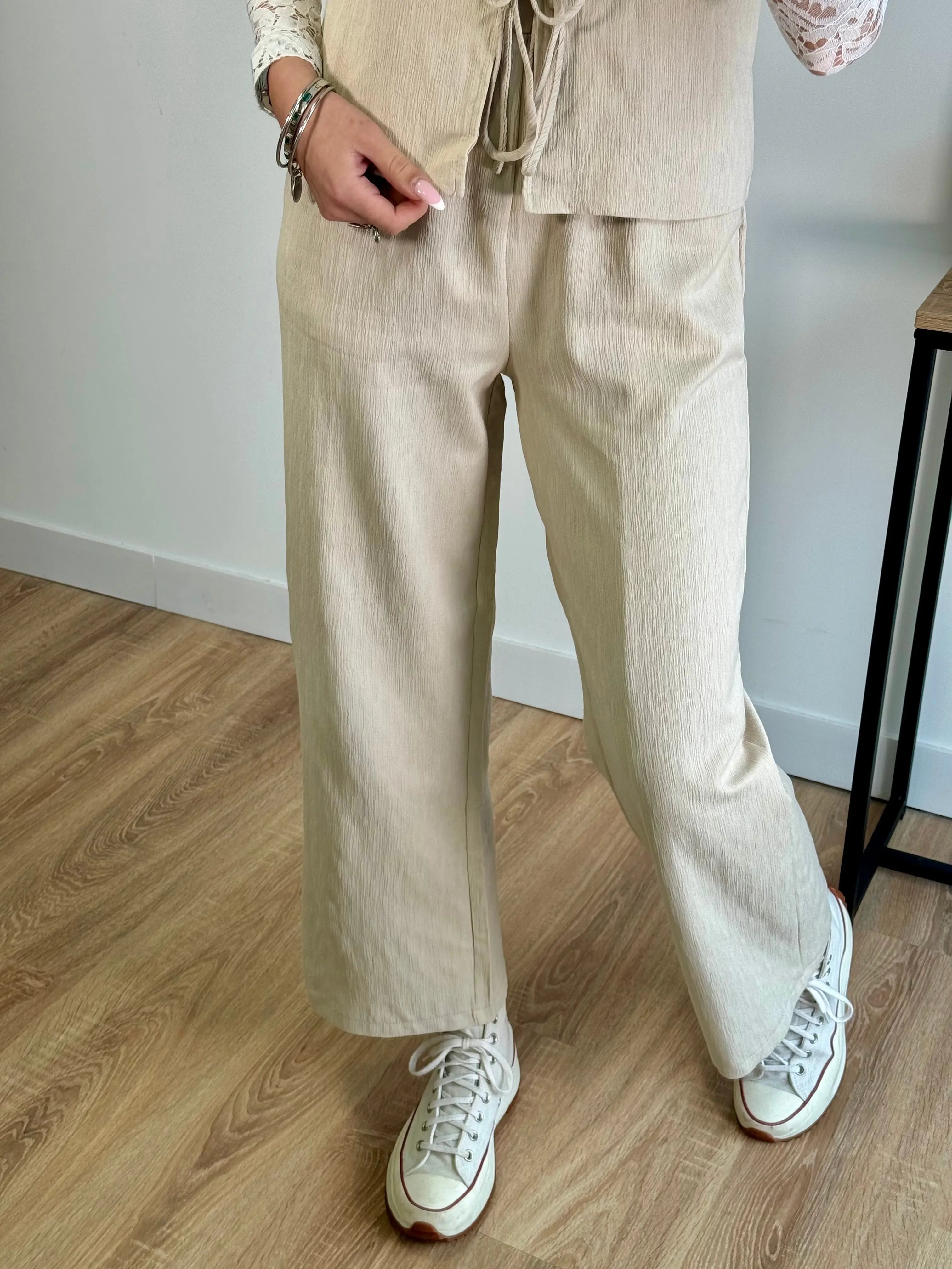 Pantalon beige