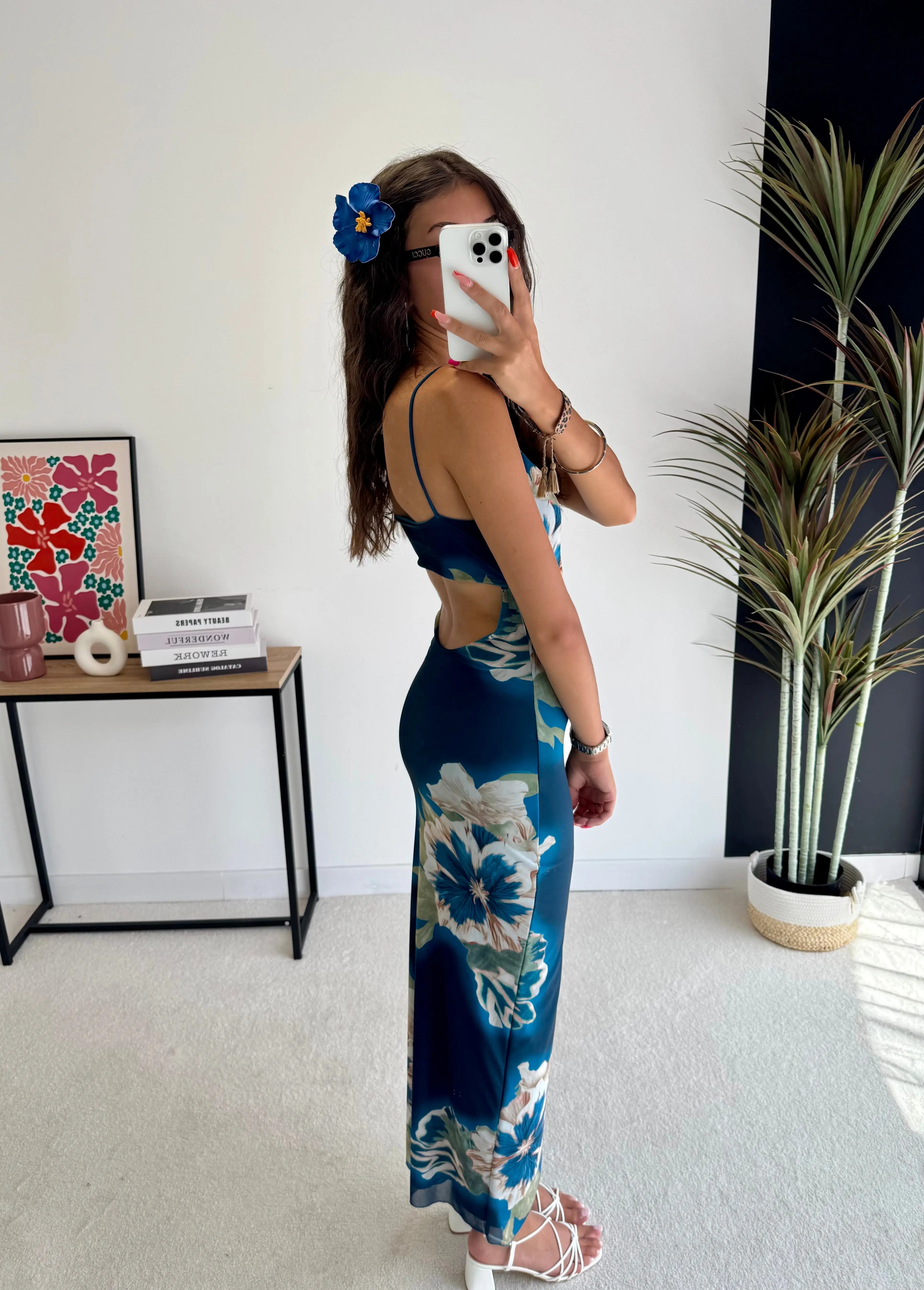 Robe fleurs